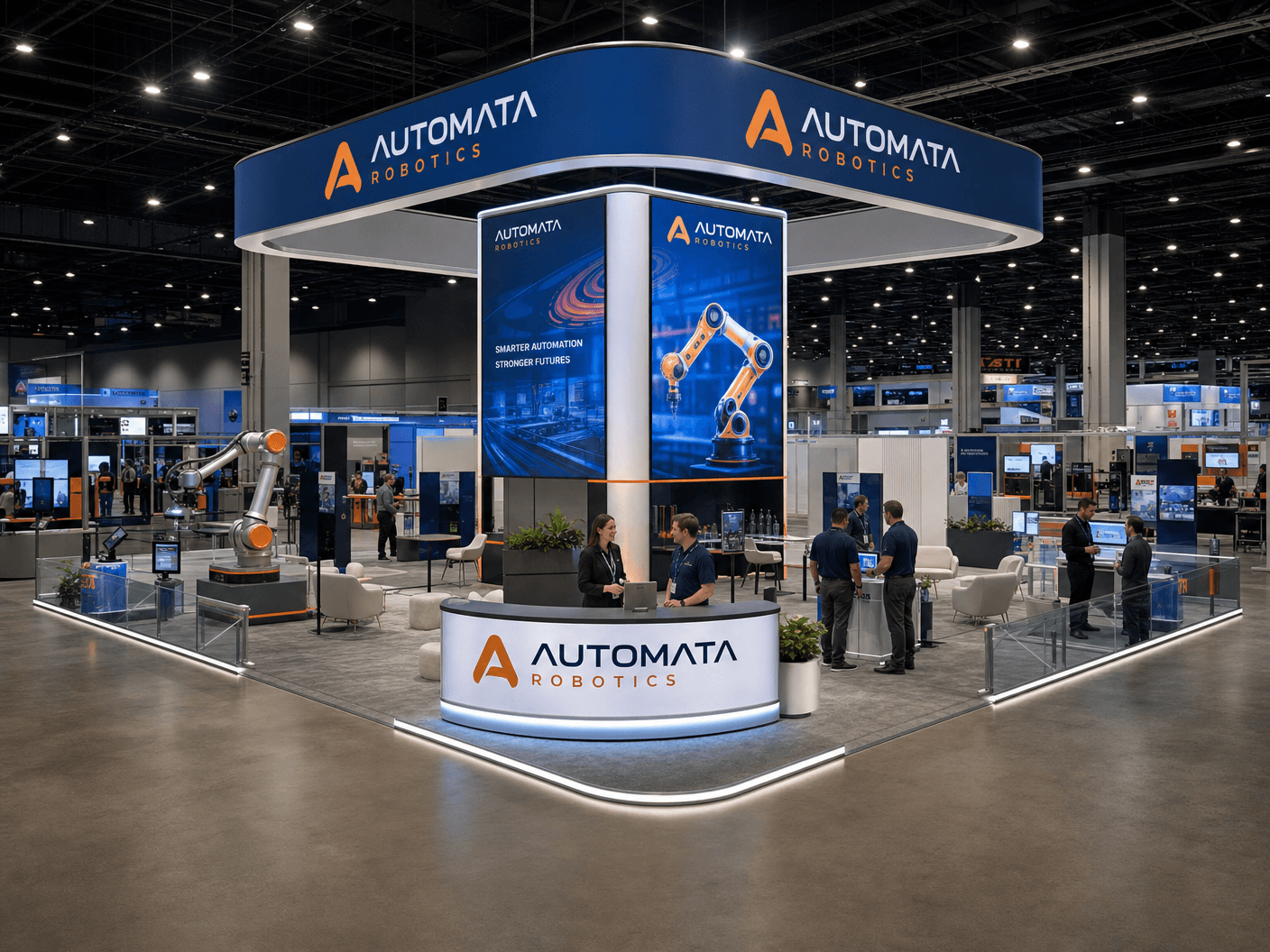 20x20 LED Exhibit Rental for ASD Market Week Las Vegas