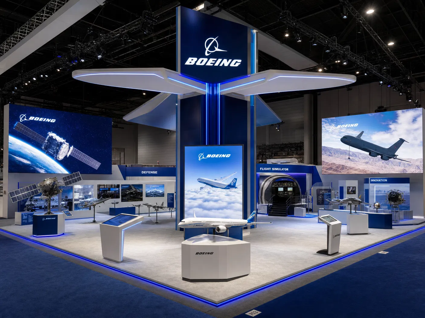 20x30 LED Trade Show Exhibit for InfoComm in Orlando