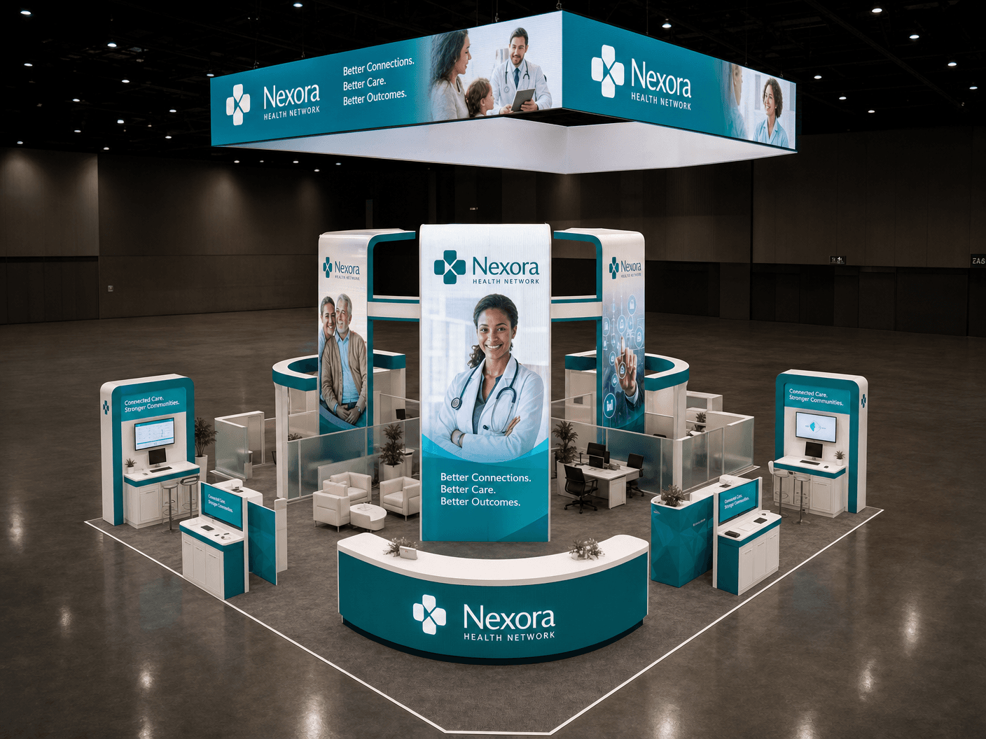 30x40 LED Display Exhibit for IMTS in Chicago