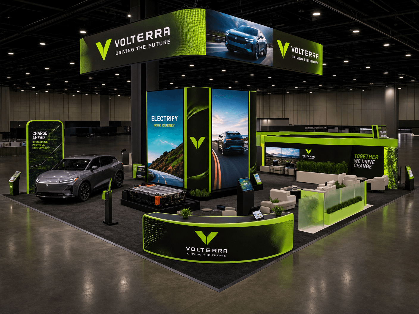 PGA Show 30x40 LED Trade Show Exhibit – Sports Brands