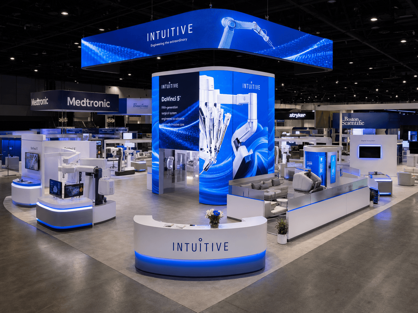 30x40 LED Trade Show Exhibit for Global Pet Expo in Orlando