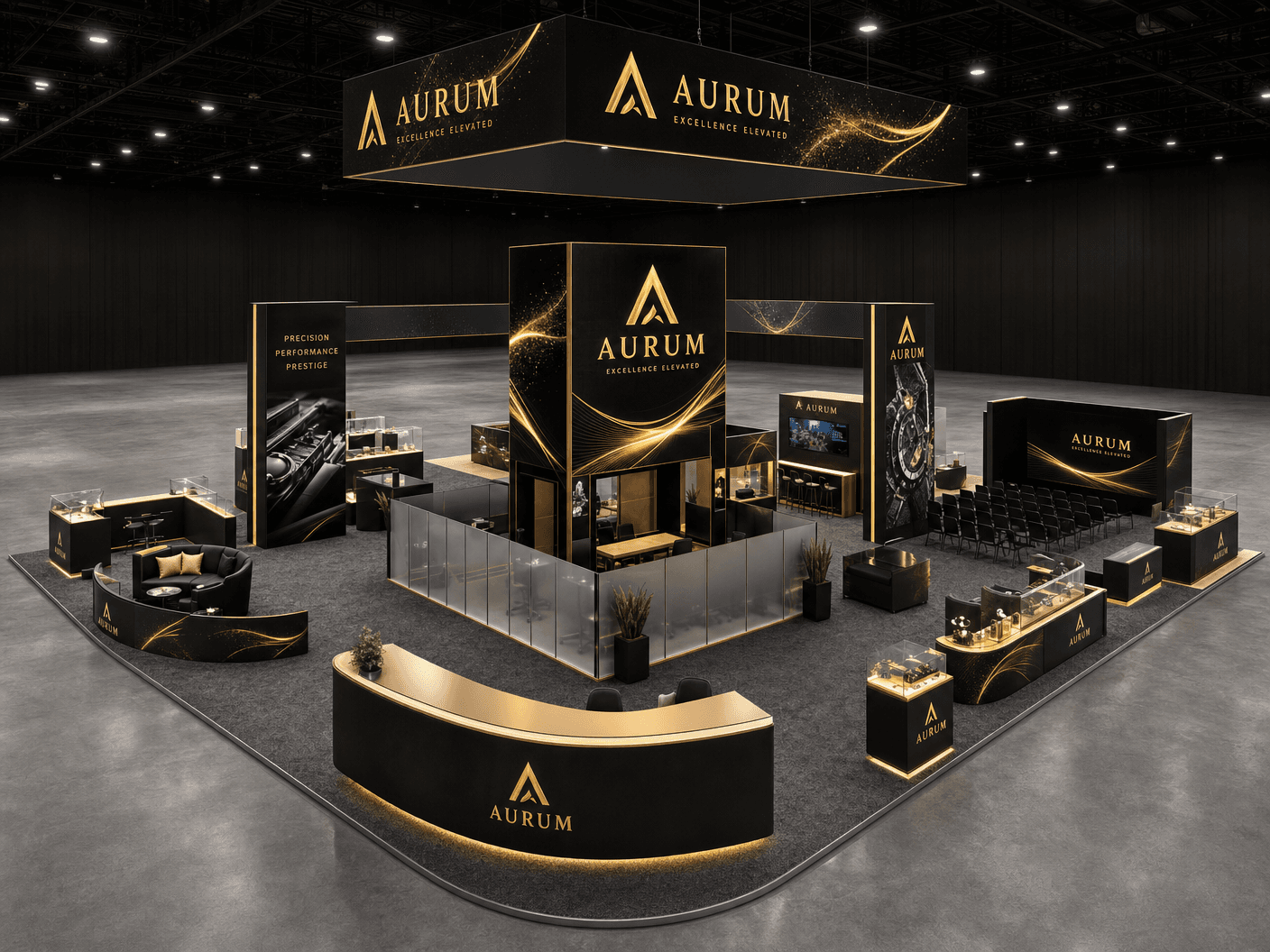 30x40 LED Trade Show Exhibit for NAB Show in Miami