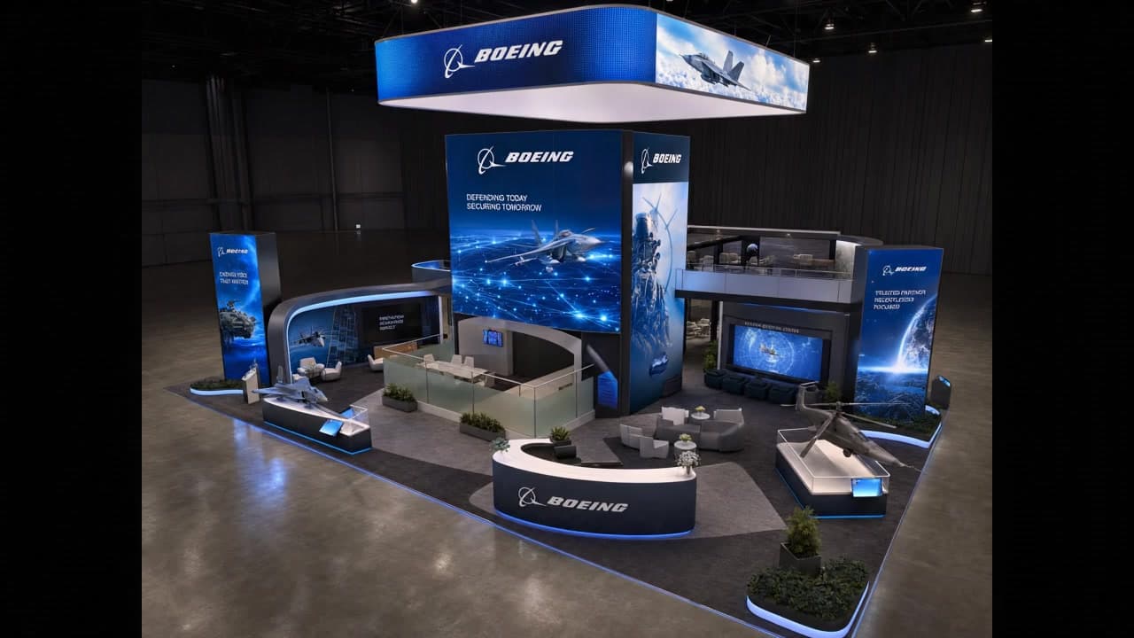 SHOT Show 30x40 LED Video Wall Exhibit – Sports Companies