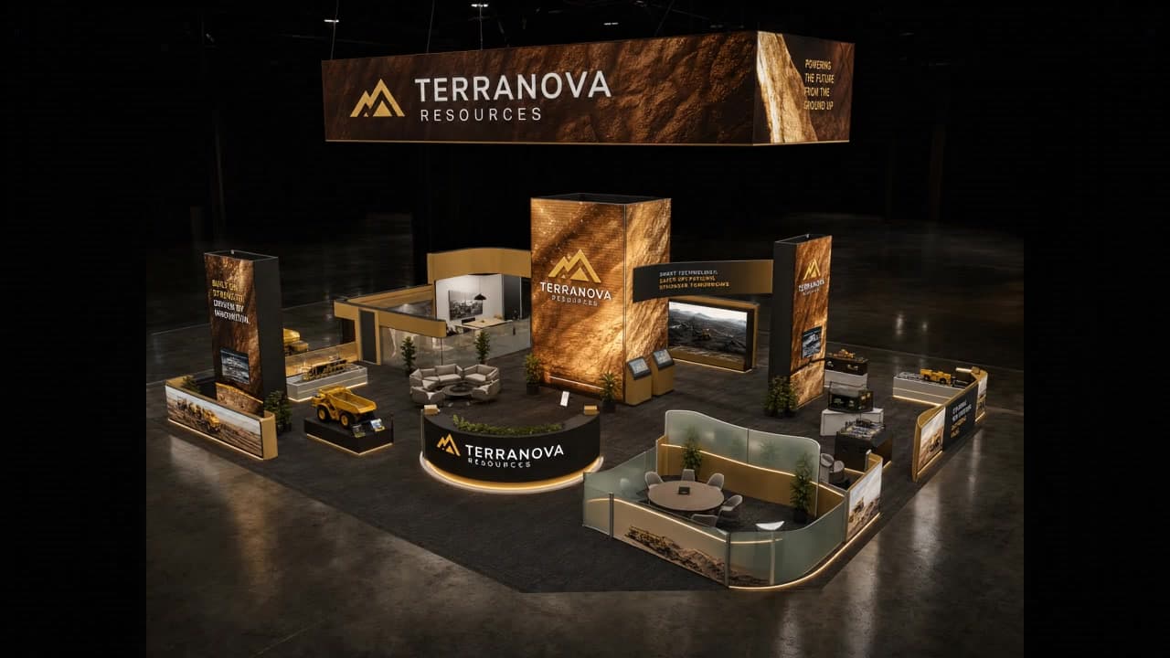 CONEXPO Dynamic LED Exhibit – 40x40 Mining Companies