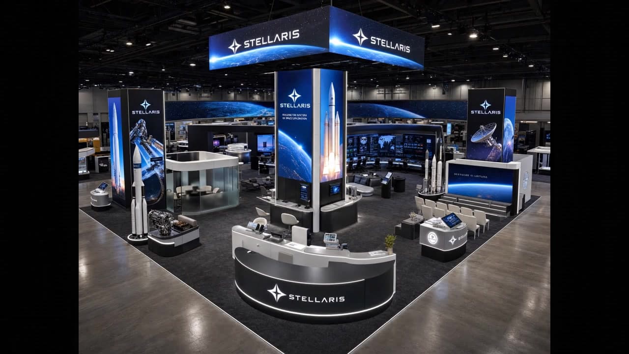 30x40 LED Exhibit Rental for FIME Phoenix