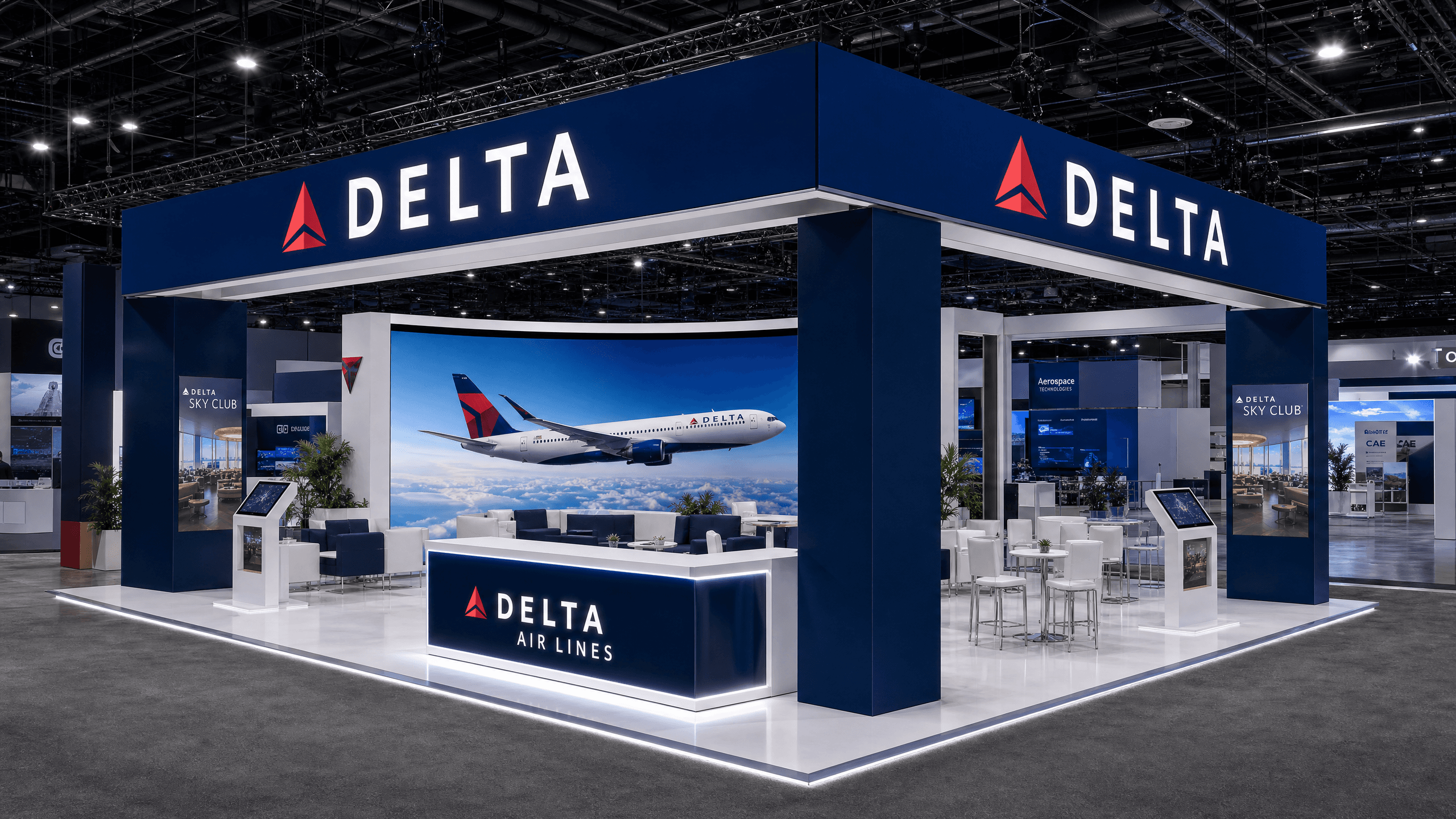 20x20 LED Exhibit Rental for PACK EXPO Chicago