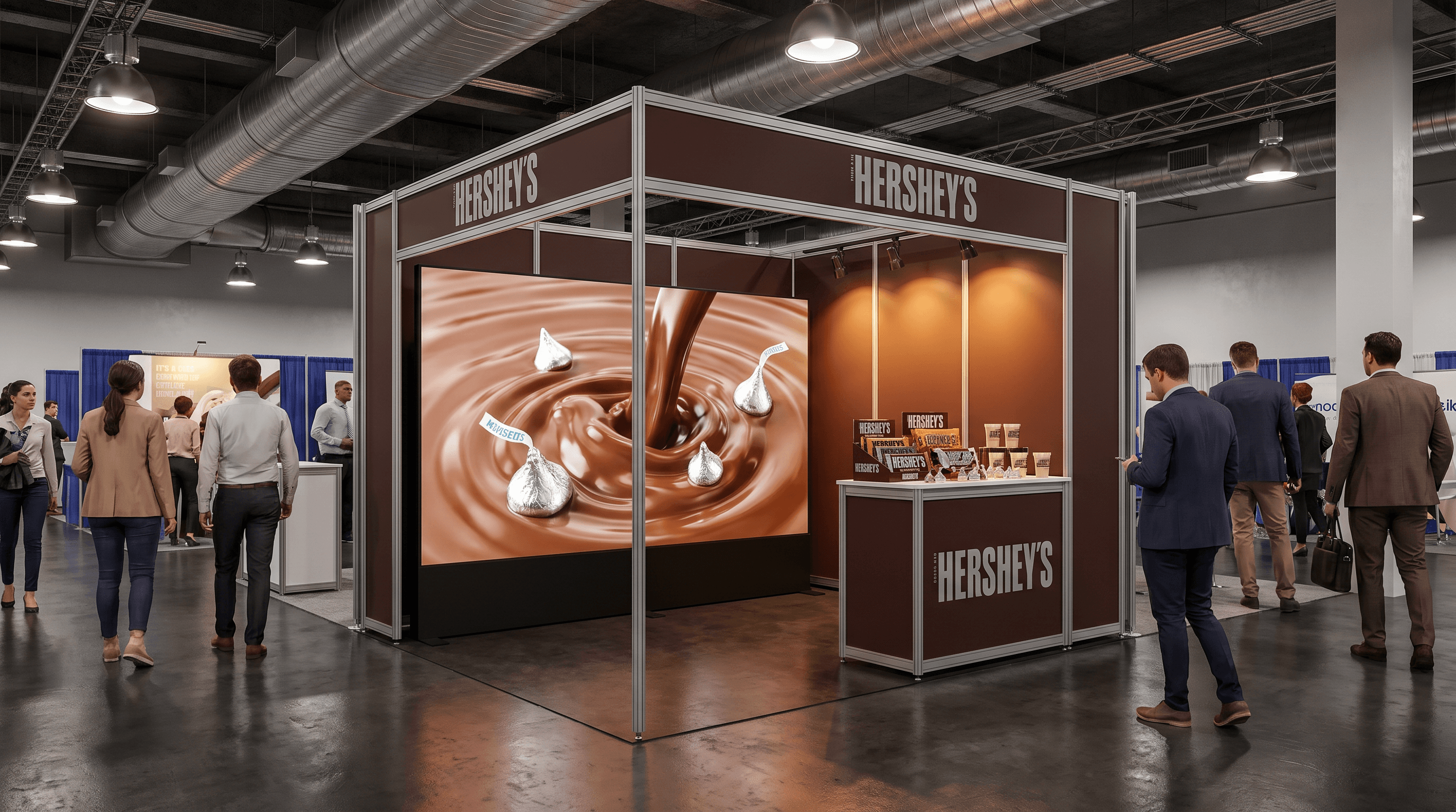 10x10 LED Exhibit for New York Auto Show in San Diego