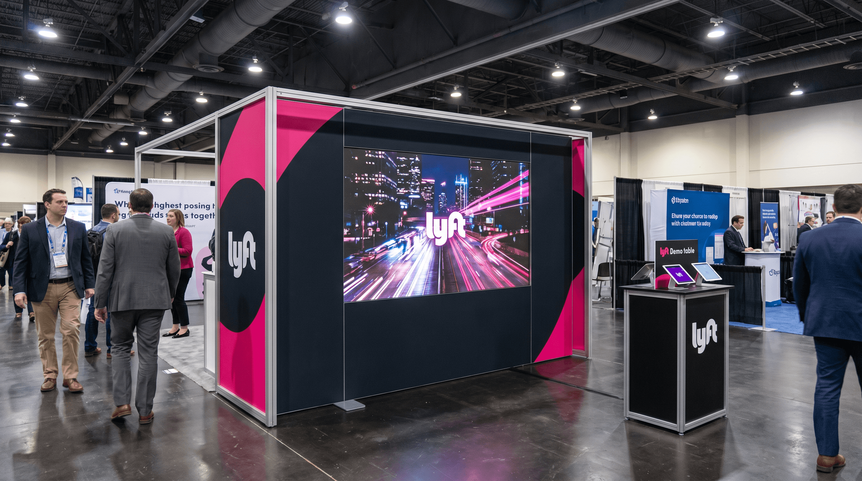 10x10 LED Exhibit Rental for MEDICA Orlando