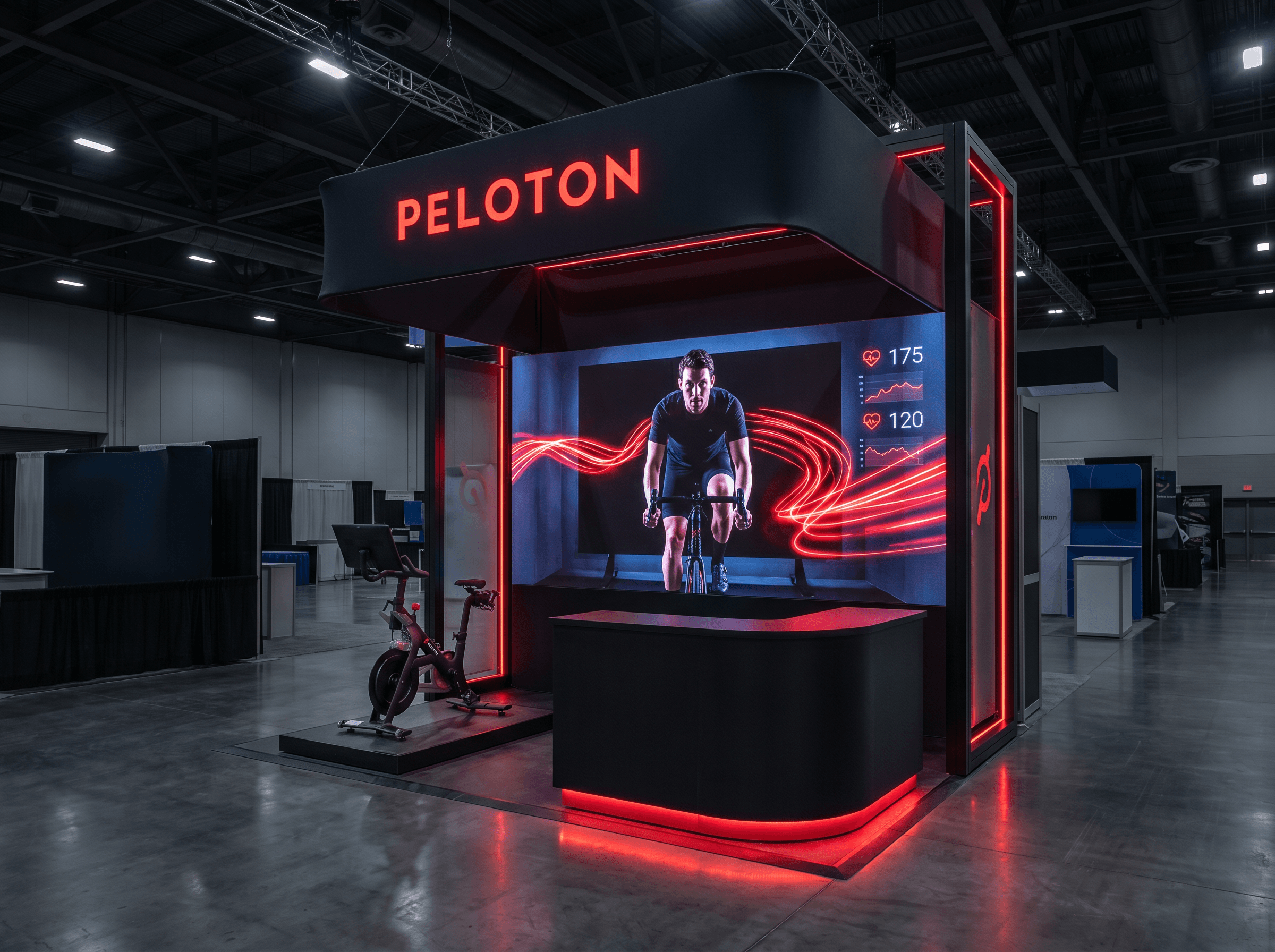 FIBO LED Screen Exhibit – 10x10 Fitness Brands