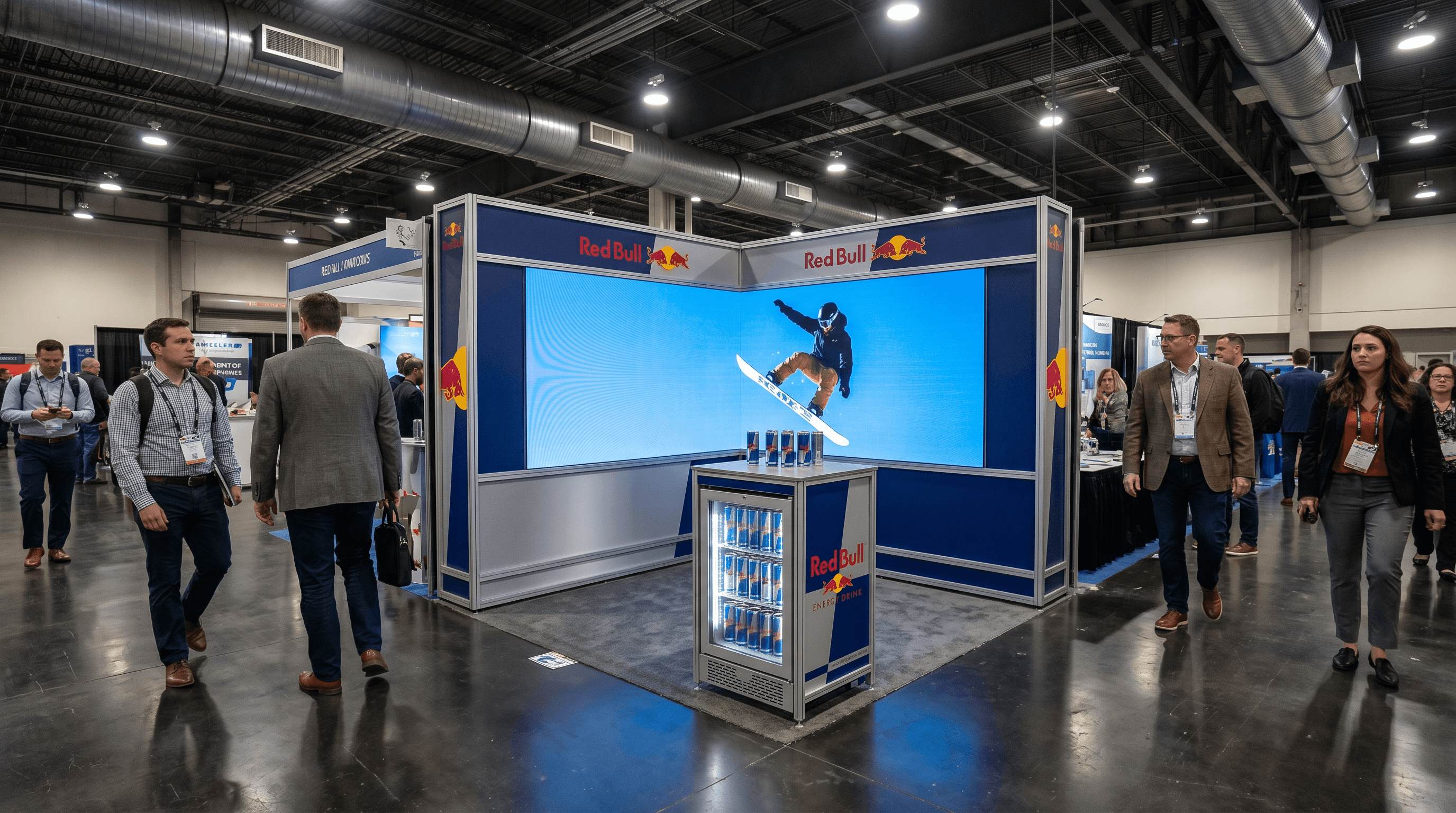 10x10 LED Exhibit Rental for NRA Show Dallas