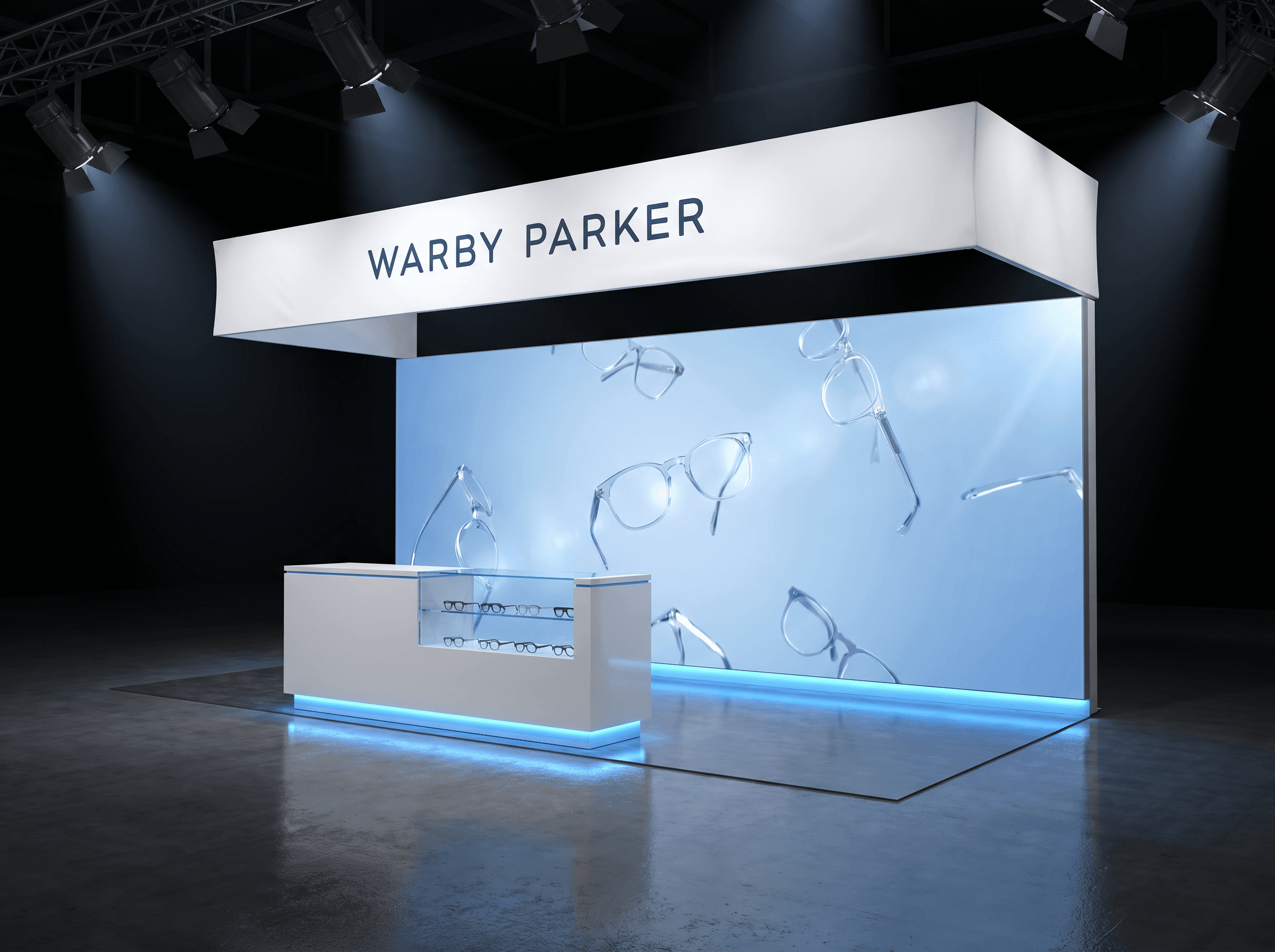 IMEX America 10x20 LED Exhibit for Technology Companies