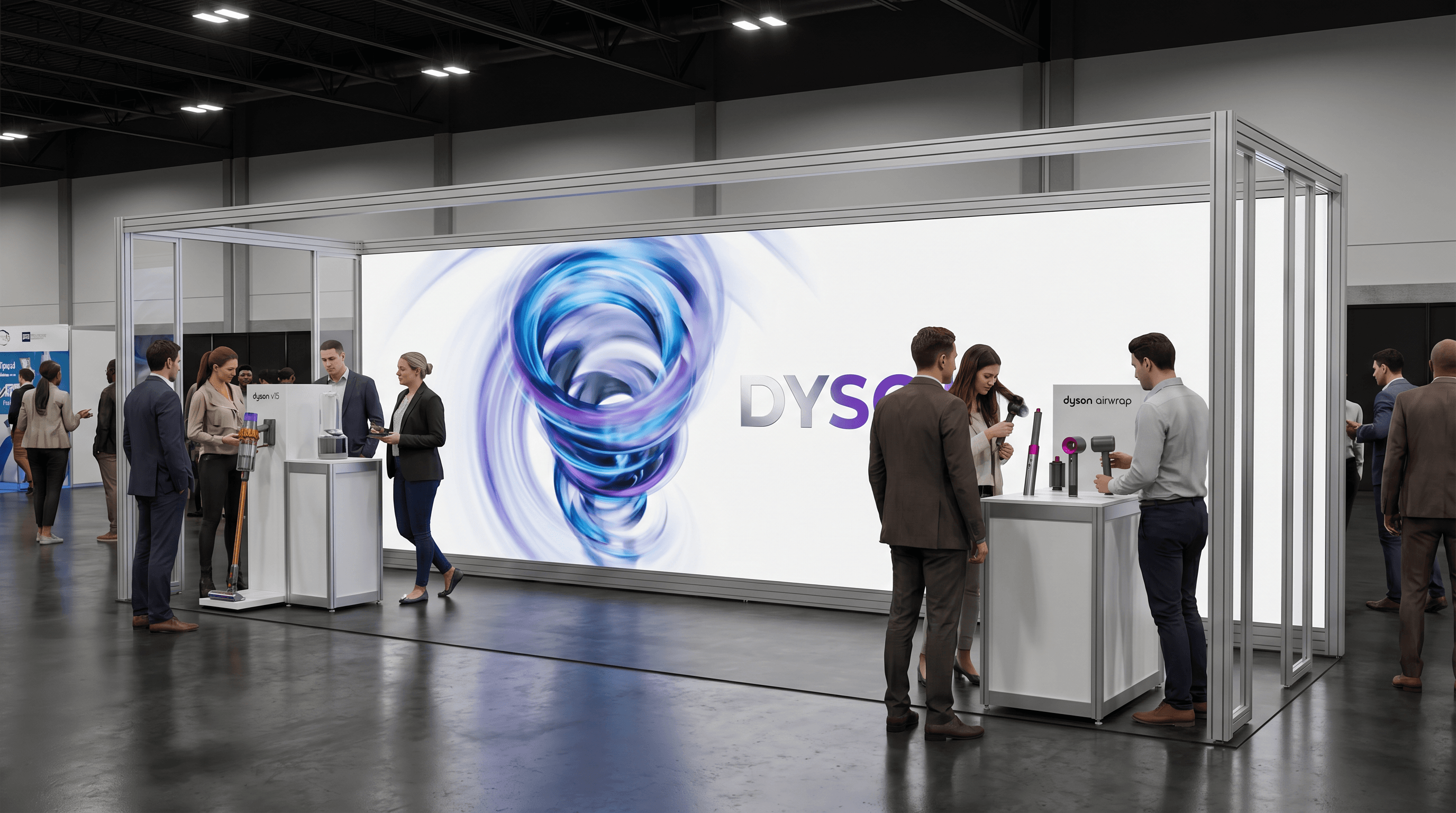 NBAA-BACE 10x30 Immersive LED Exhibit – Technology Companies