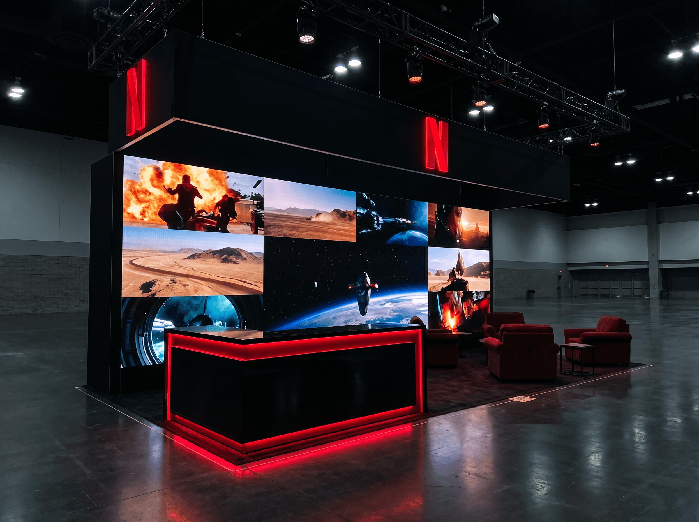 G2E 10x20 LED Technology Exhibit – Technology Companies