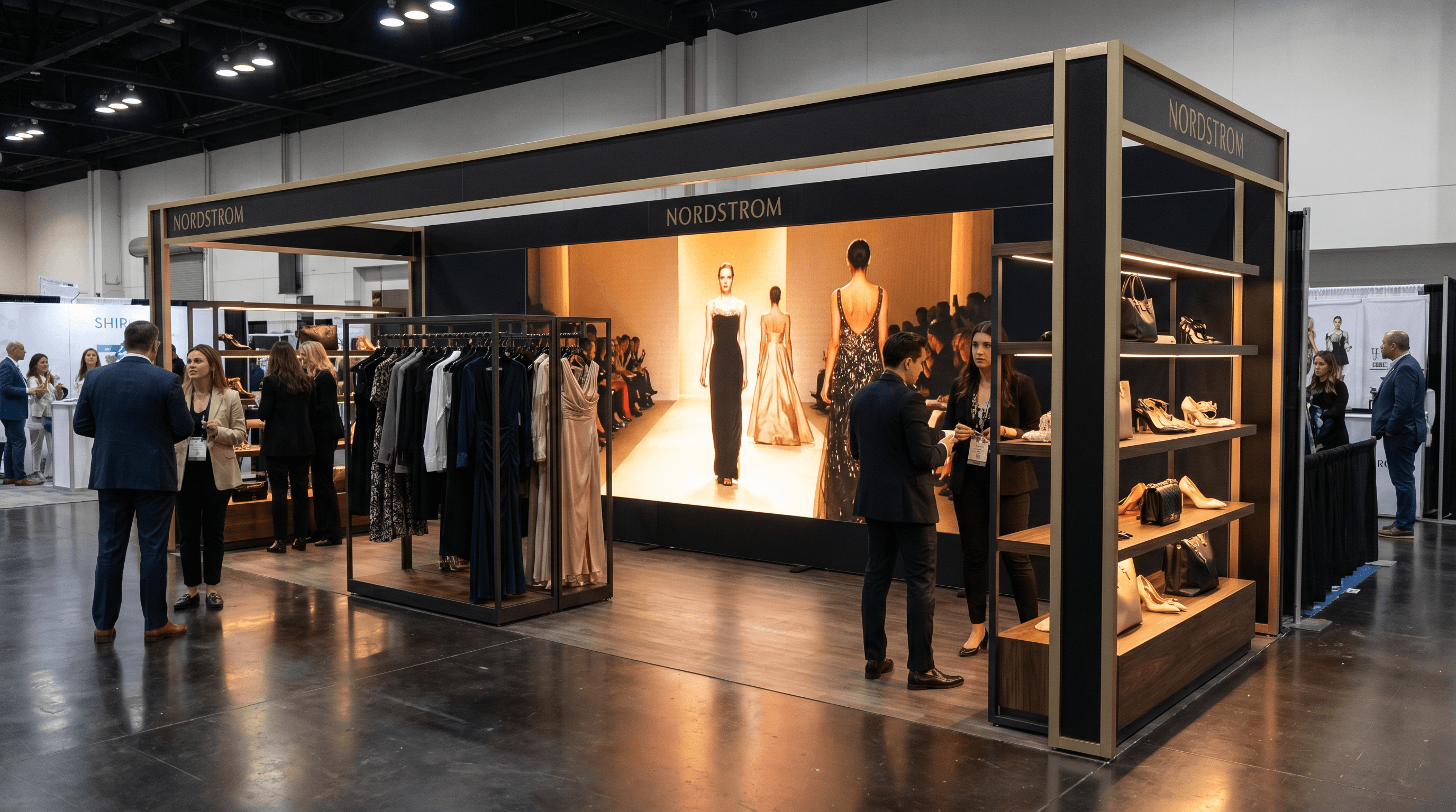 Coverings 10x30 LED Exhibit for Technology Companies
