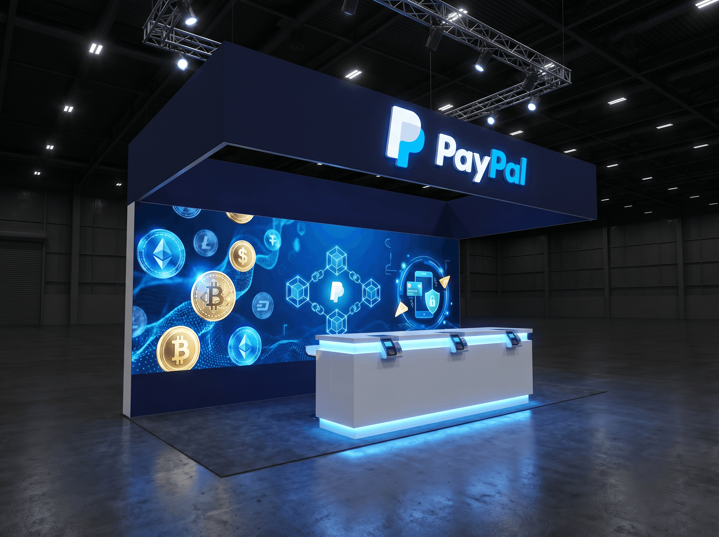 World of Concrete 10x20 LED Exhibit for Technology Companies