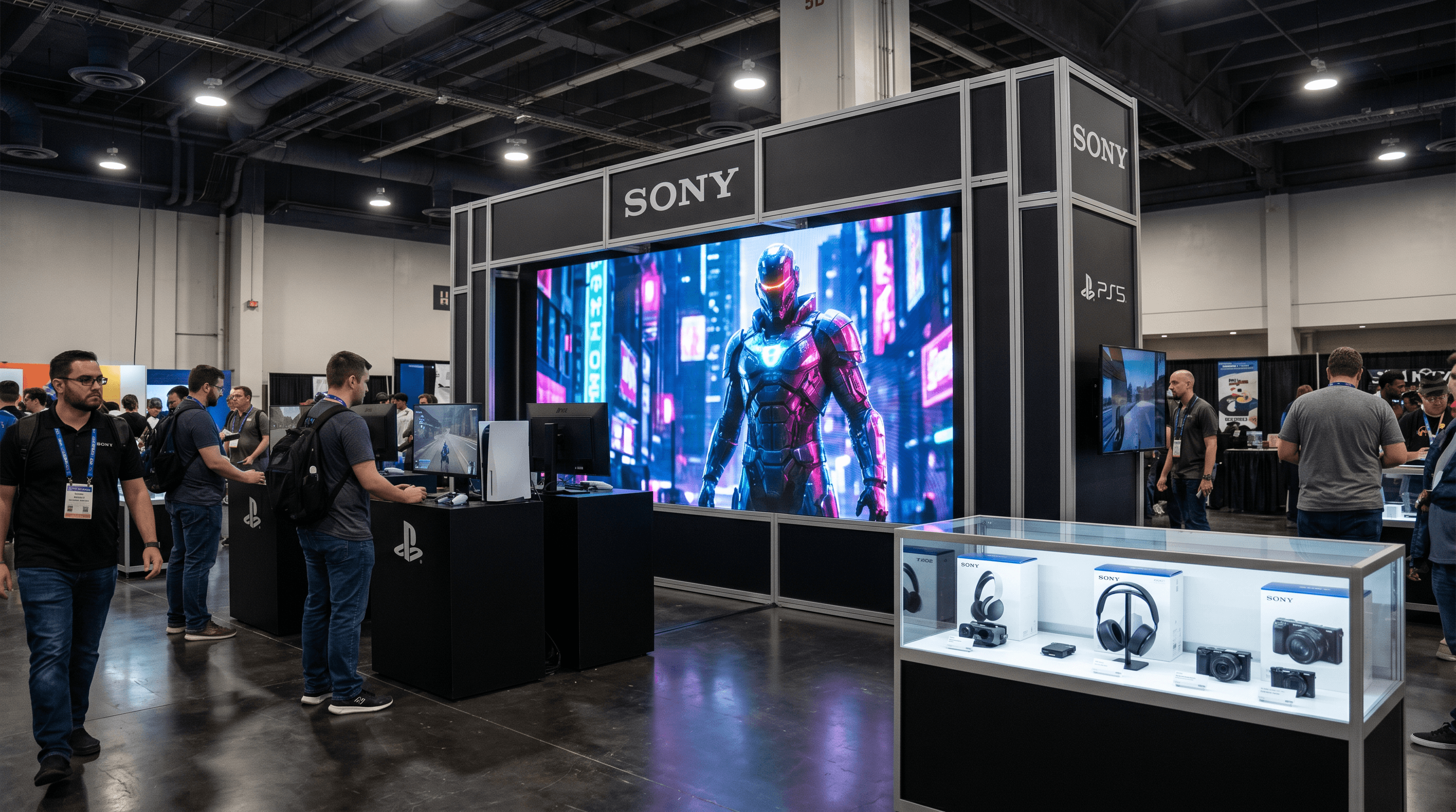 NAPE 10x40 Interactive LED Exhibit – Technology Companies