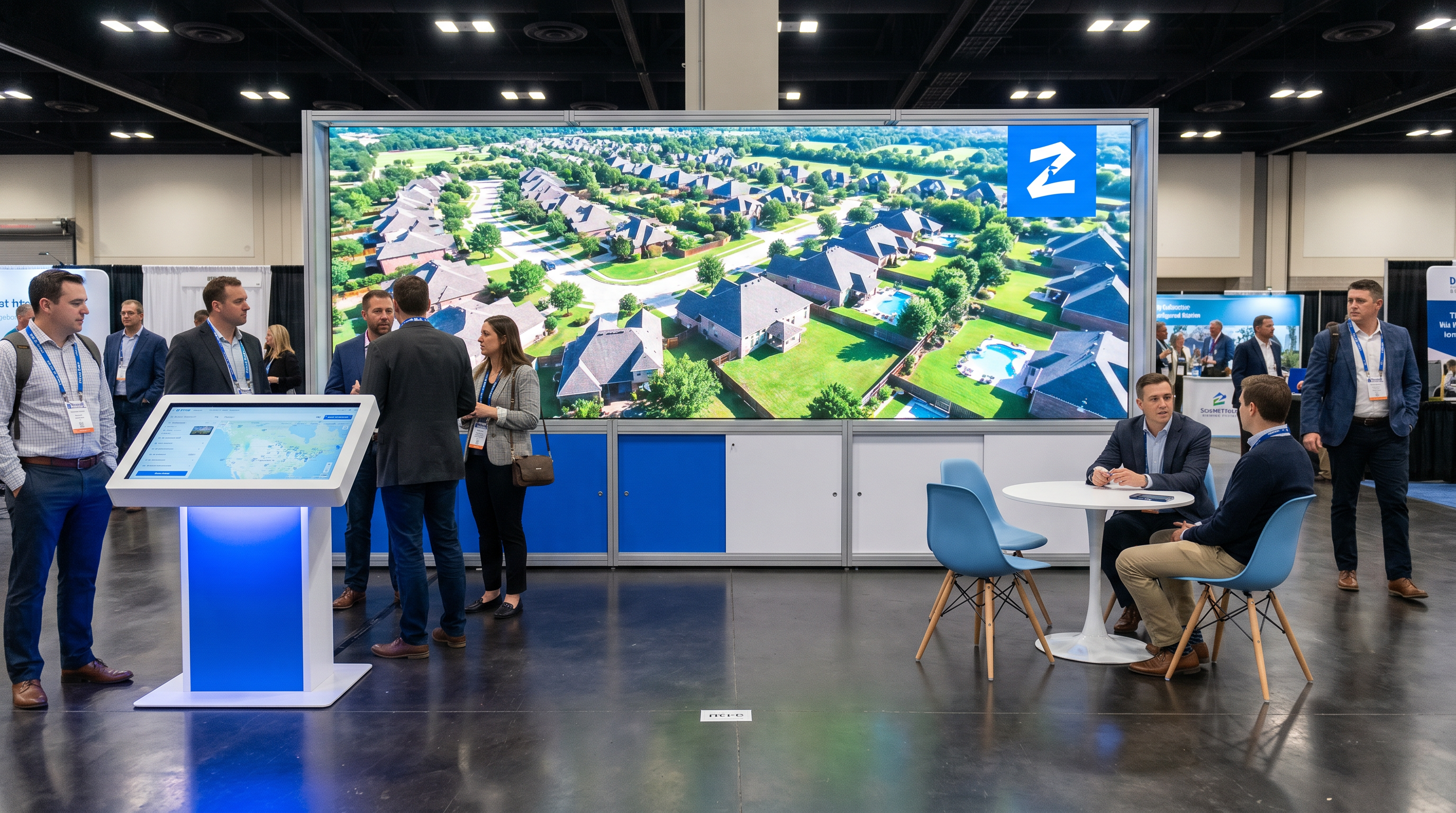 ICSC 10x20 Dynamic LED Exhibit – Real Estate Tech