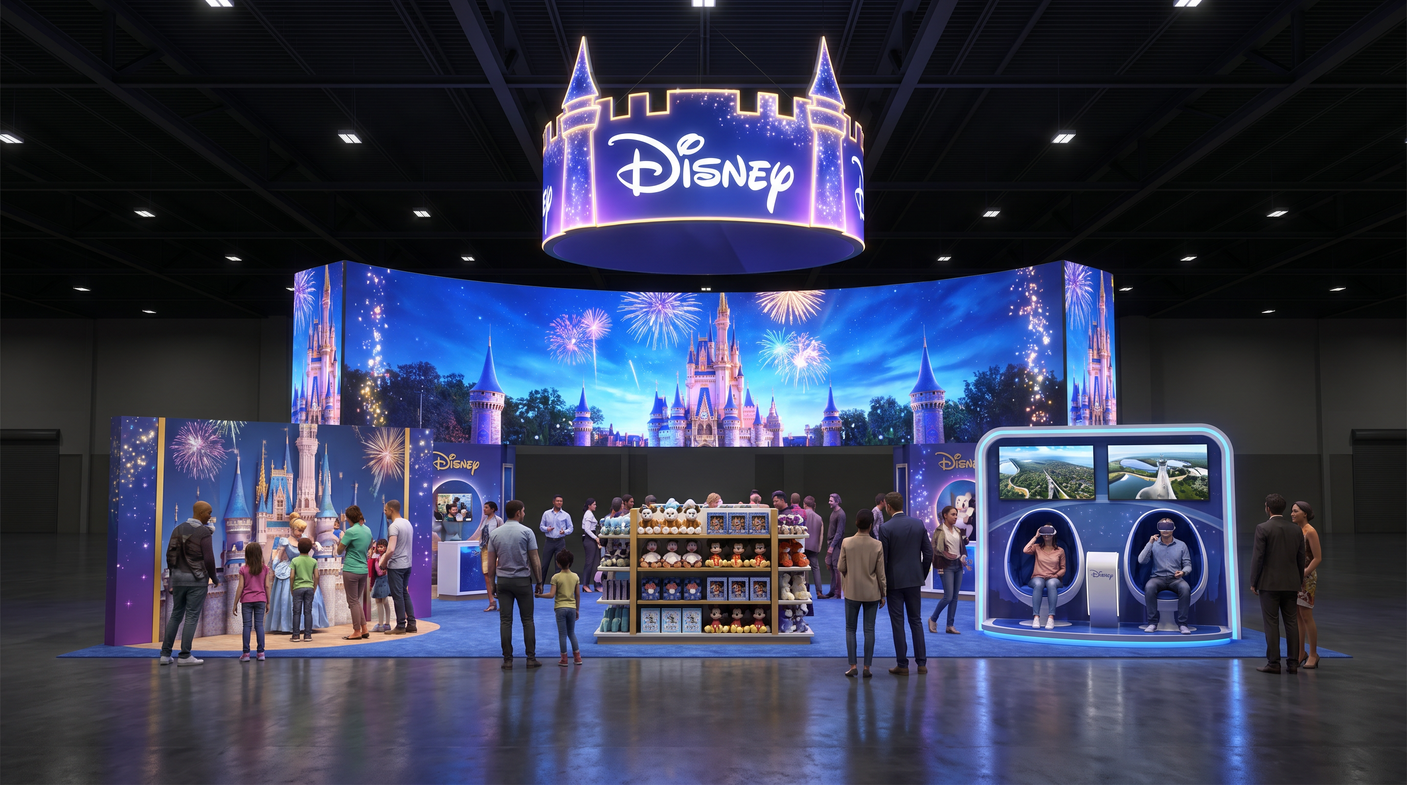 Money20/20 20x30 LED Exhibit for Technology Companies
