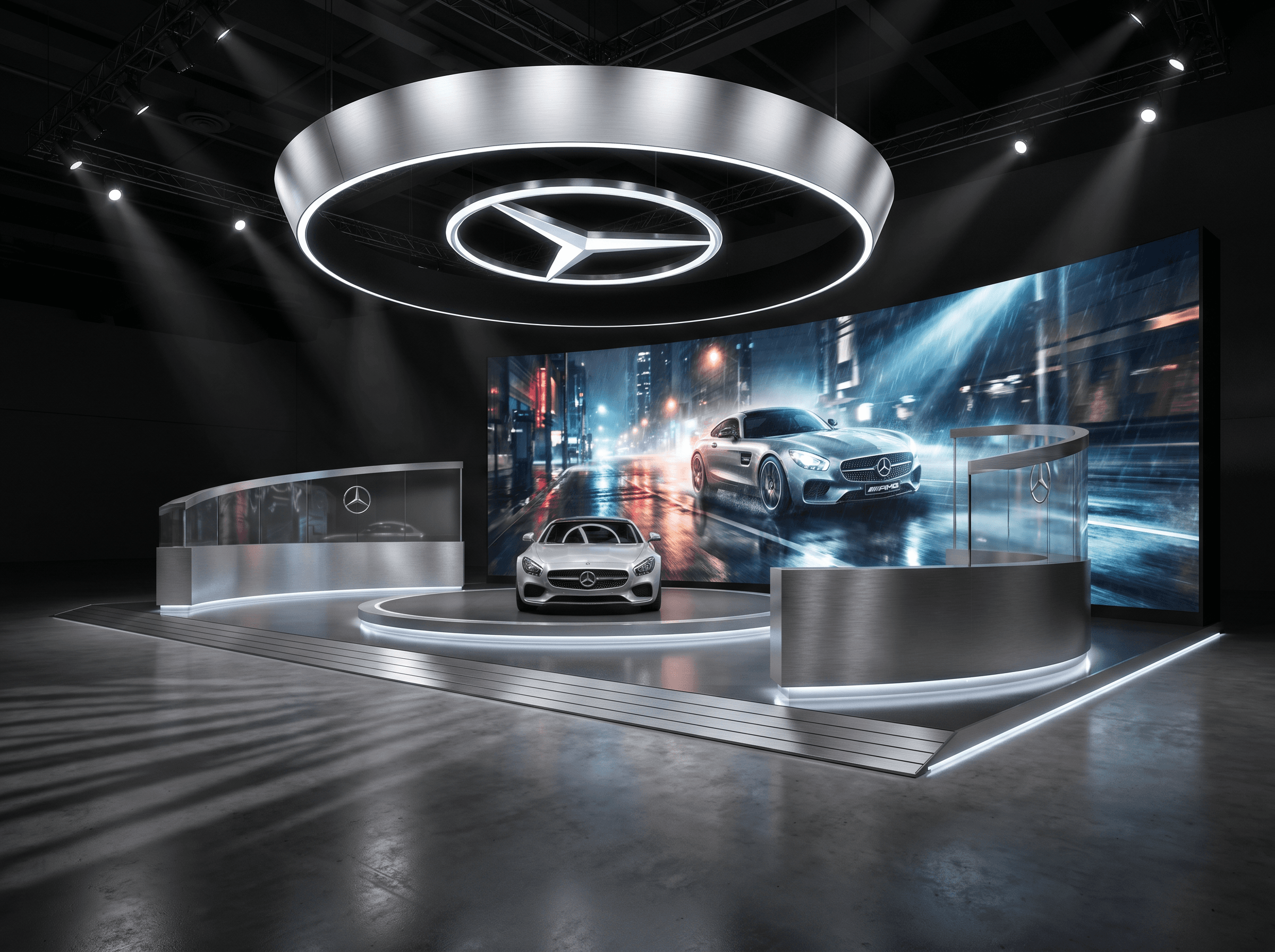 Mobile World Congress 30x30 LED Video Wall Exhibit in Houston