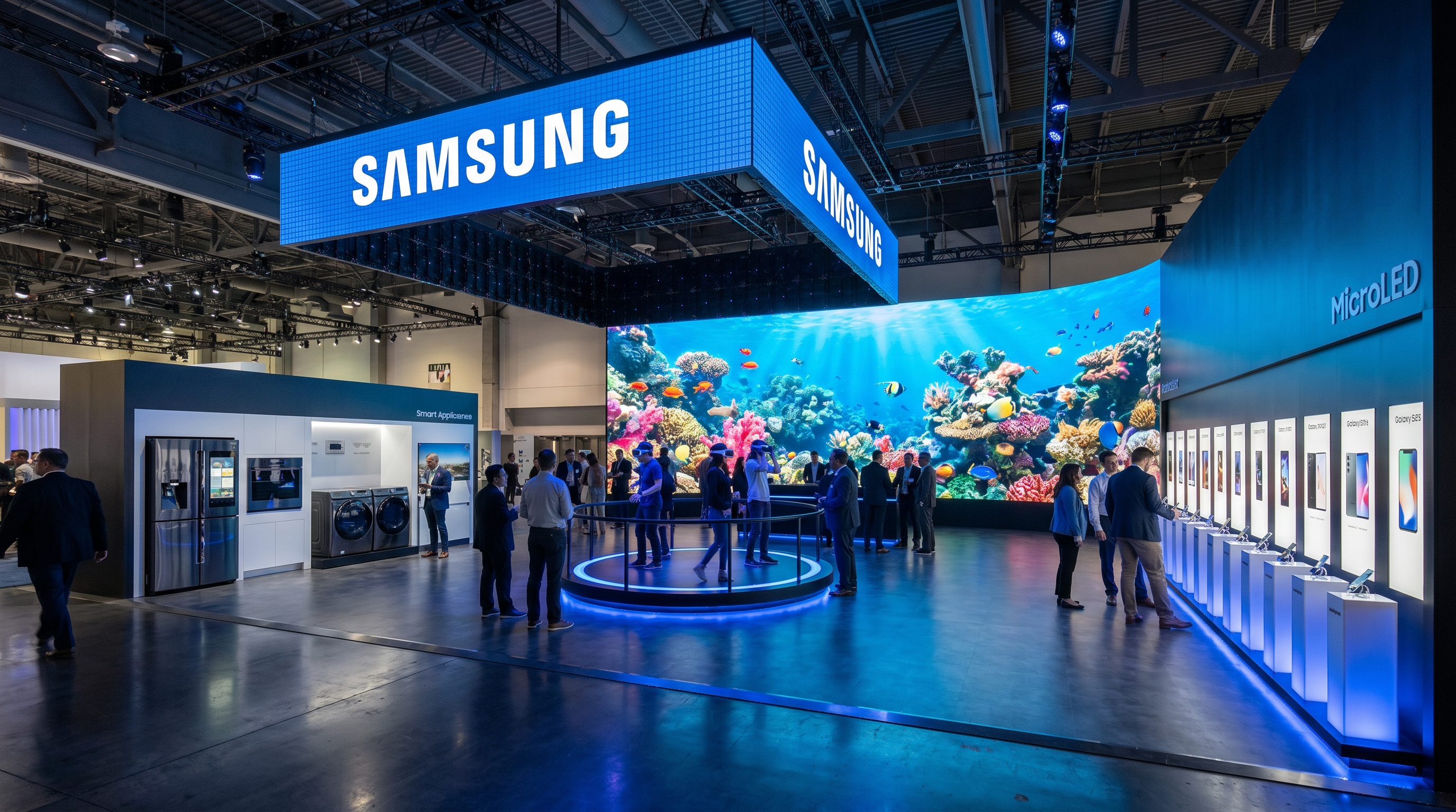 30x30 LED Exhibit Rental for Detroit Auto Show Phoenix