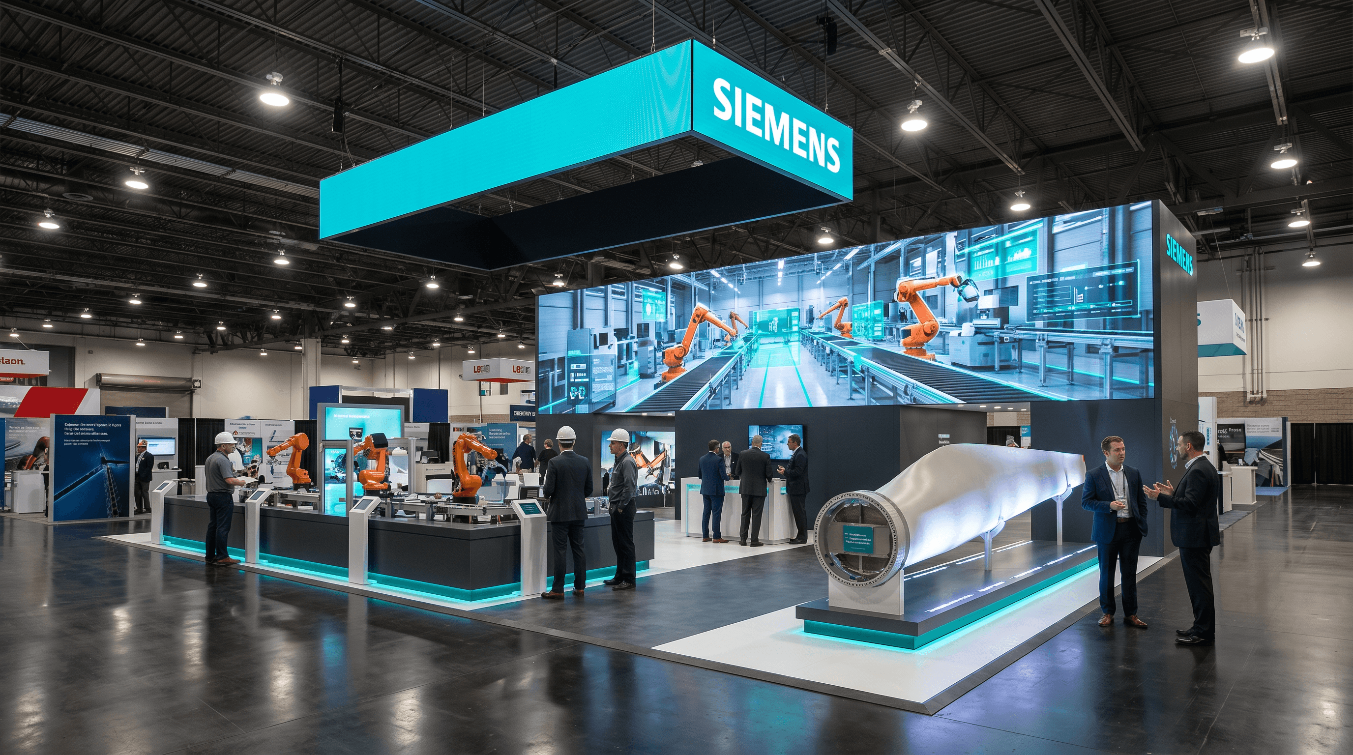 20x30 LED Panel Exhibit for AAPEX Technology Companies
