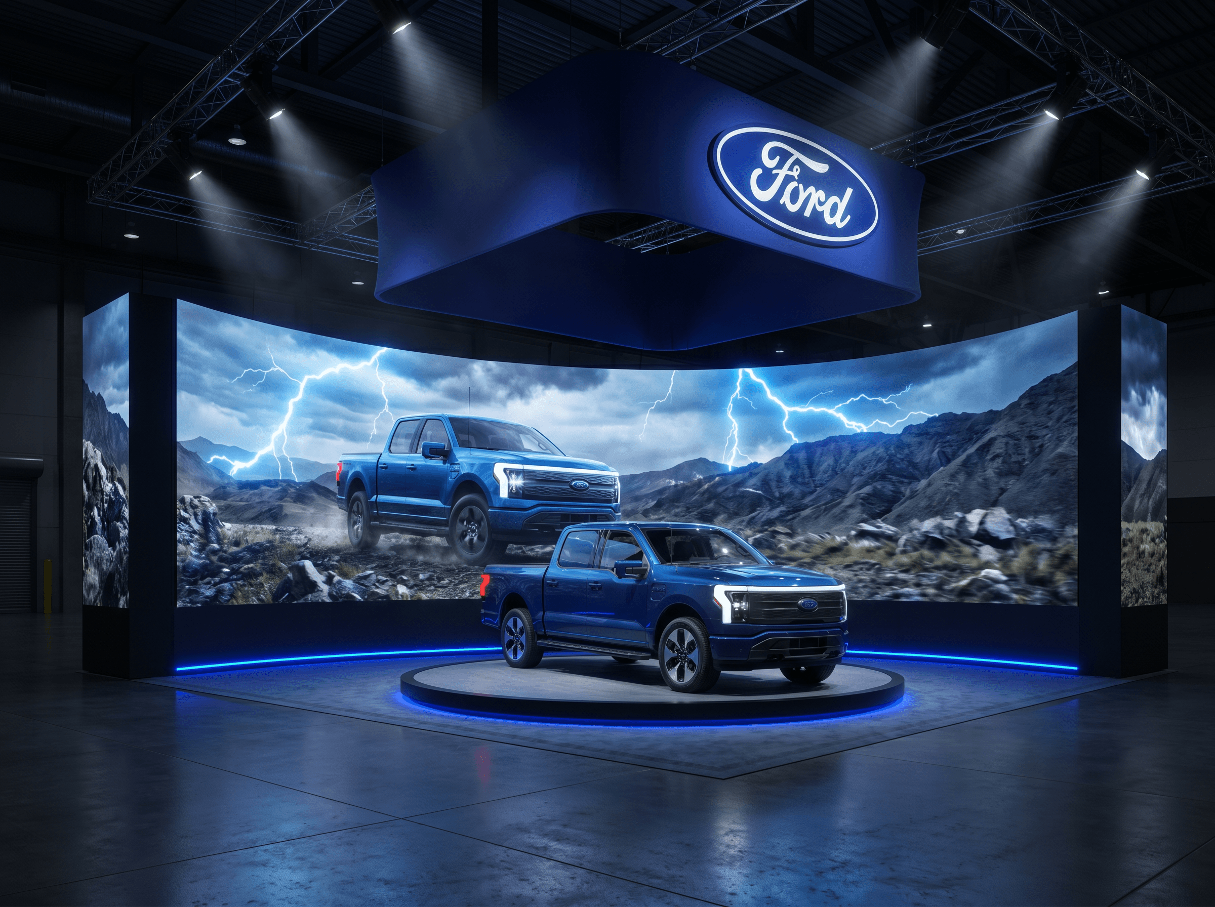 IMTS 20x20 LED Video Wall Exhibit – Automotive Companies