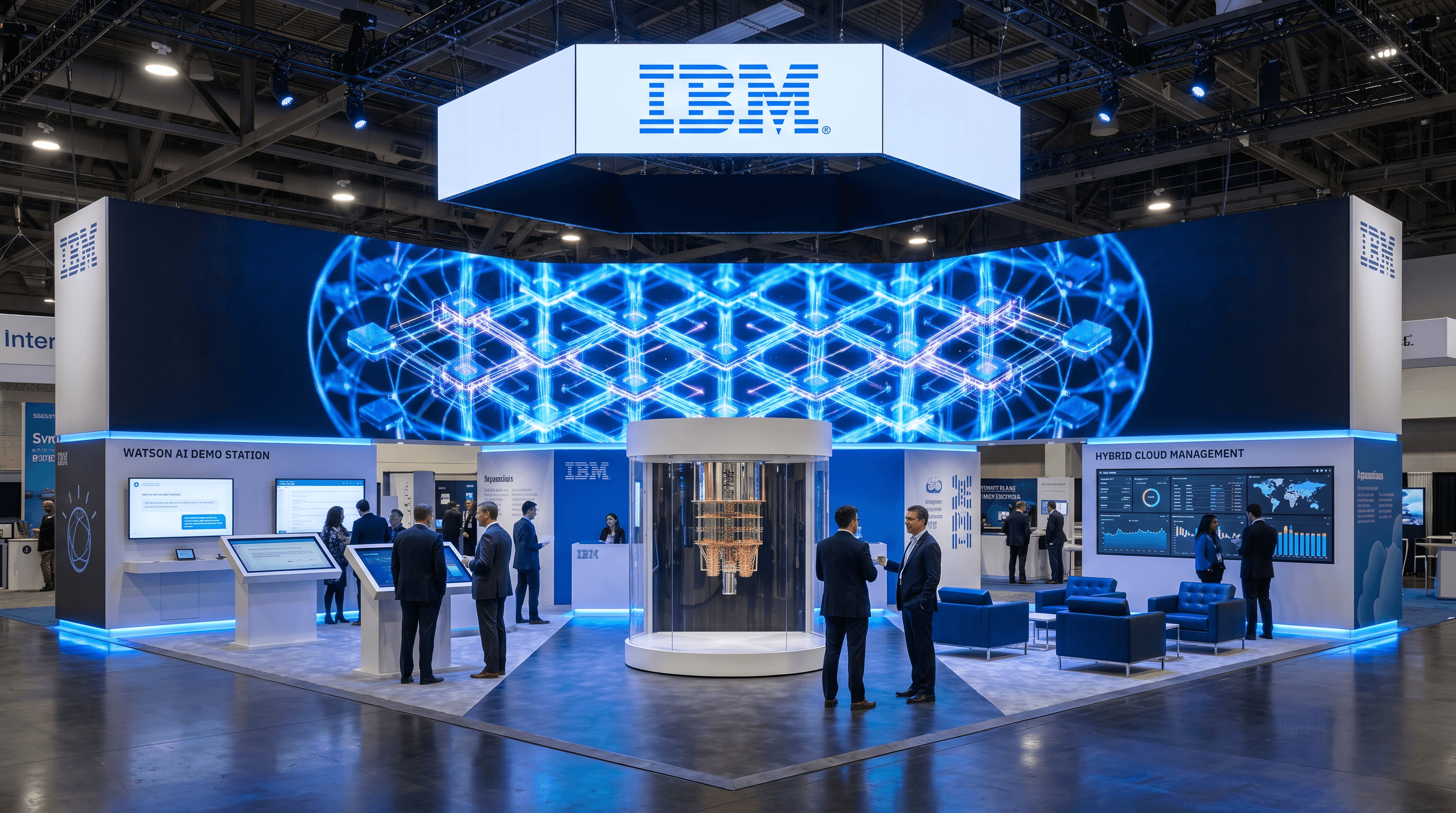 30x30 LED Trade Show Exhibit for AAPEX Technology Companies