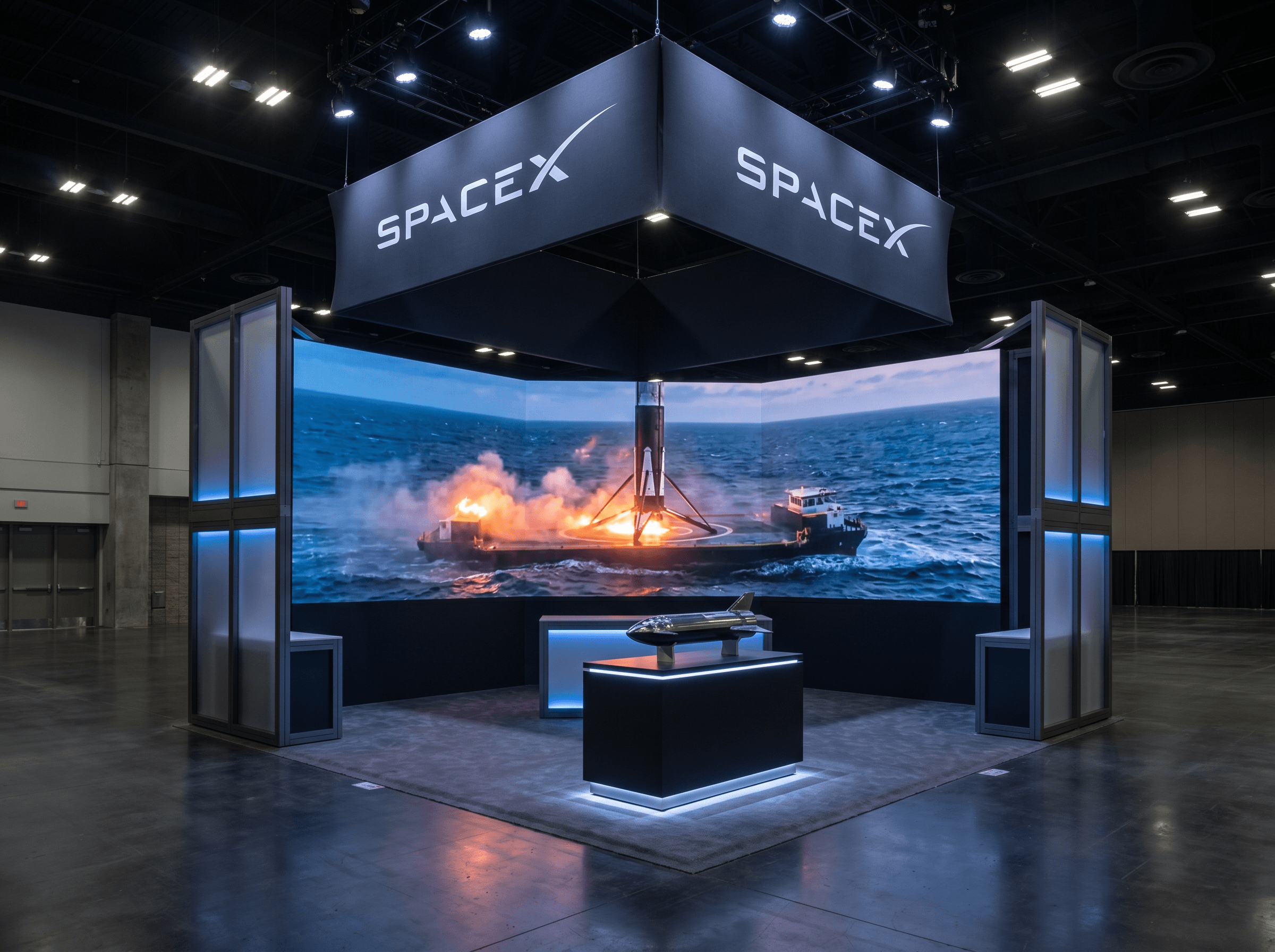 20x20 LED Exhibit Rental for CONEXPO-CON/AGG Las Vegas