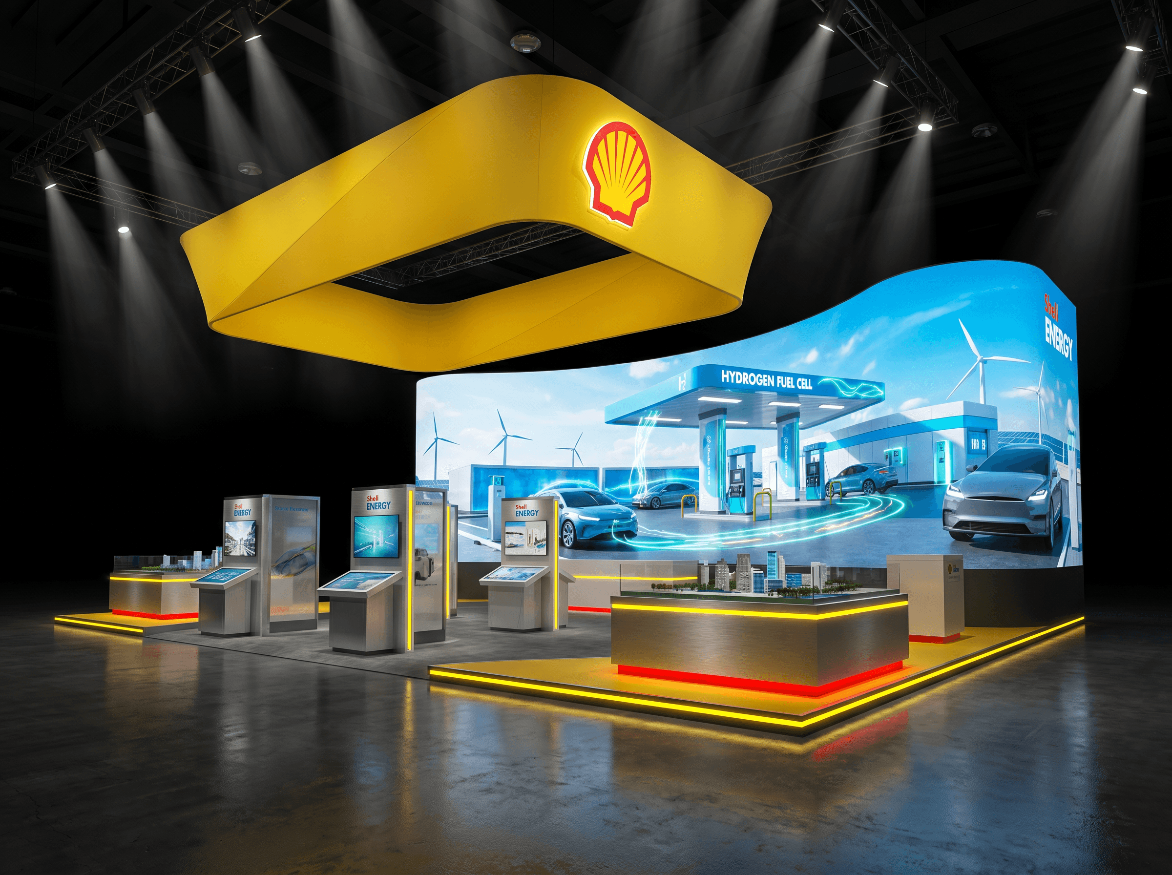 DistribuTECH 30x40 LED Wall Exhibit – Energy Companies
