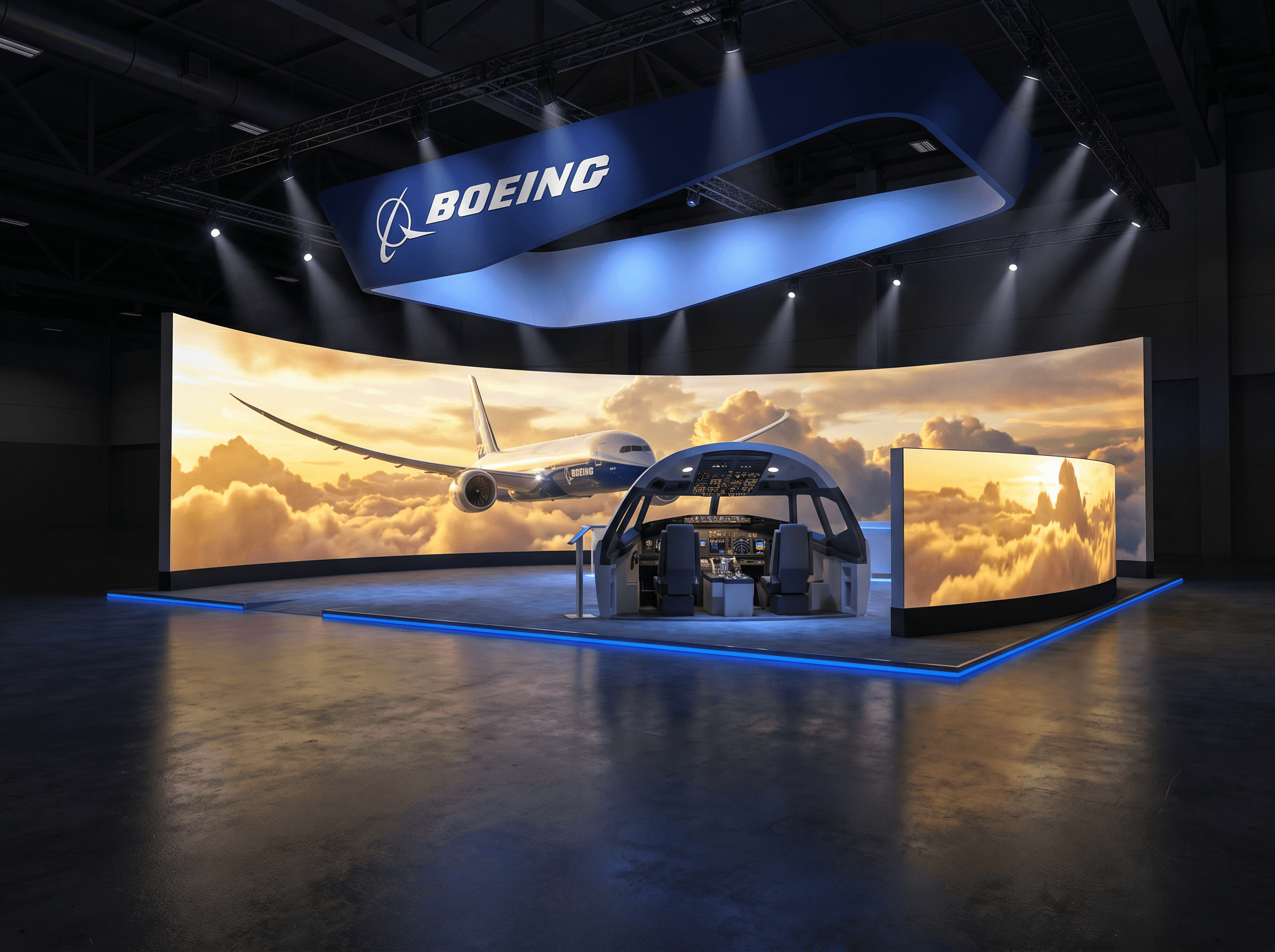 FLIBS 30x40 LED Video Wall Exhibit – Marine Companies