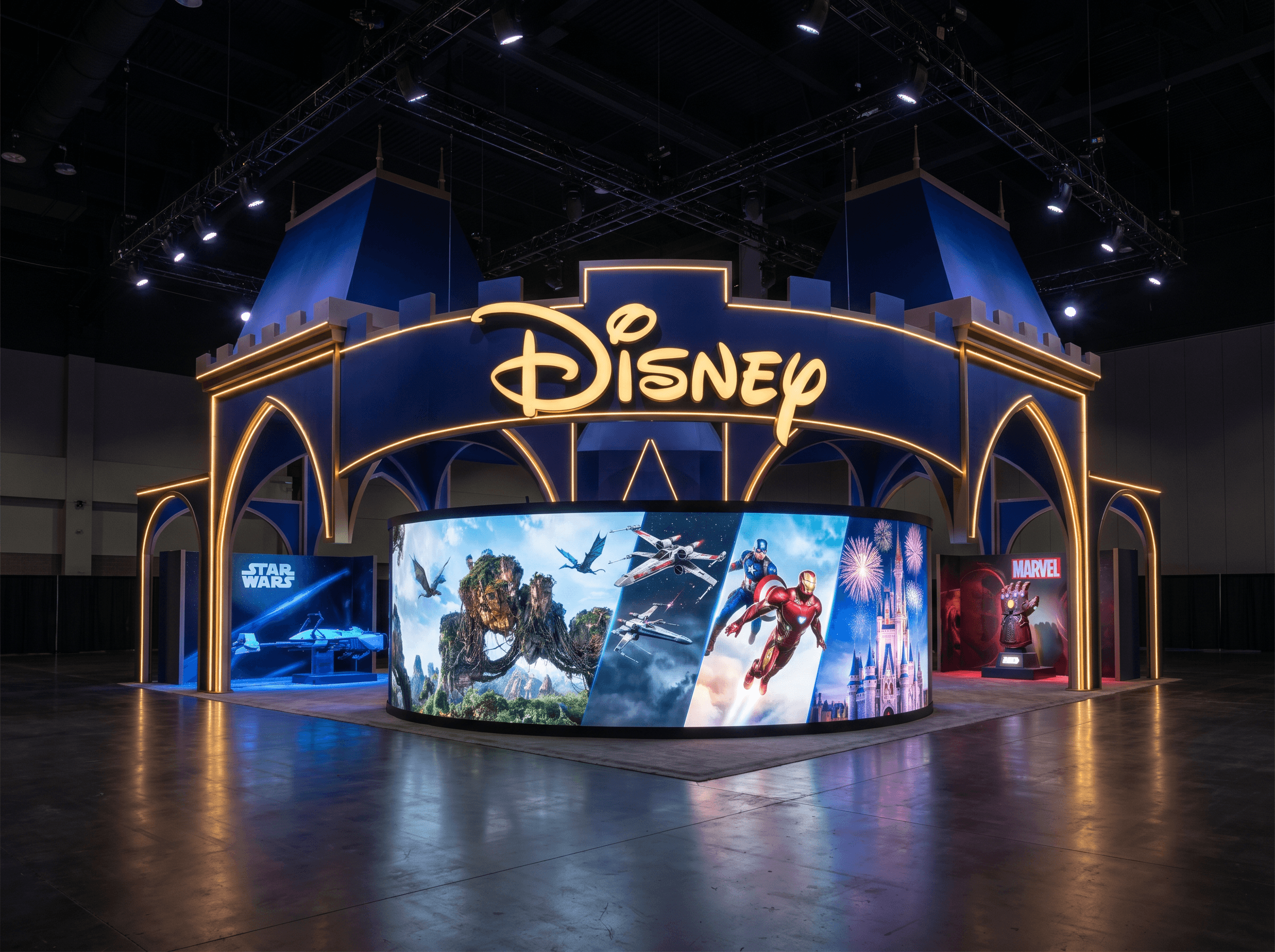 30x30 LED Trade Show Exhibit for JCK in Nashville