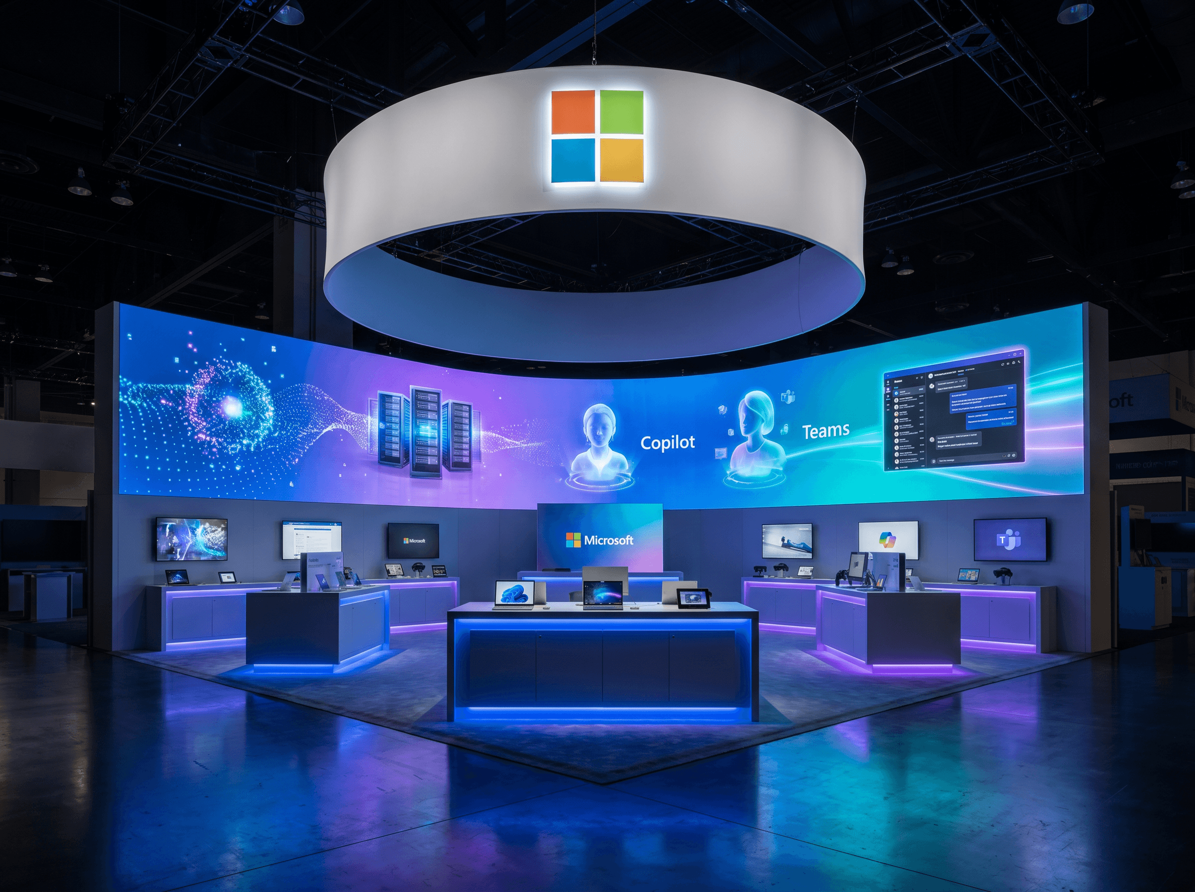 30x30 LED Exhibit Rental for Money20/20 Denver