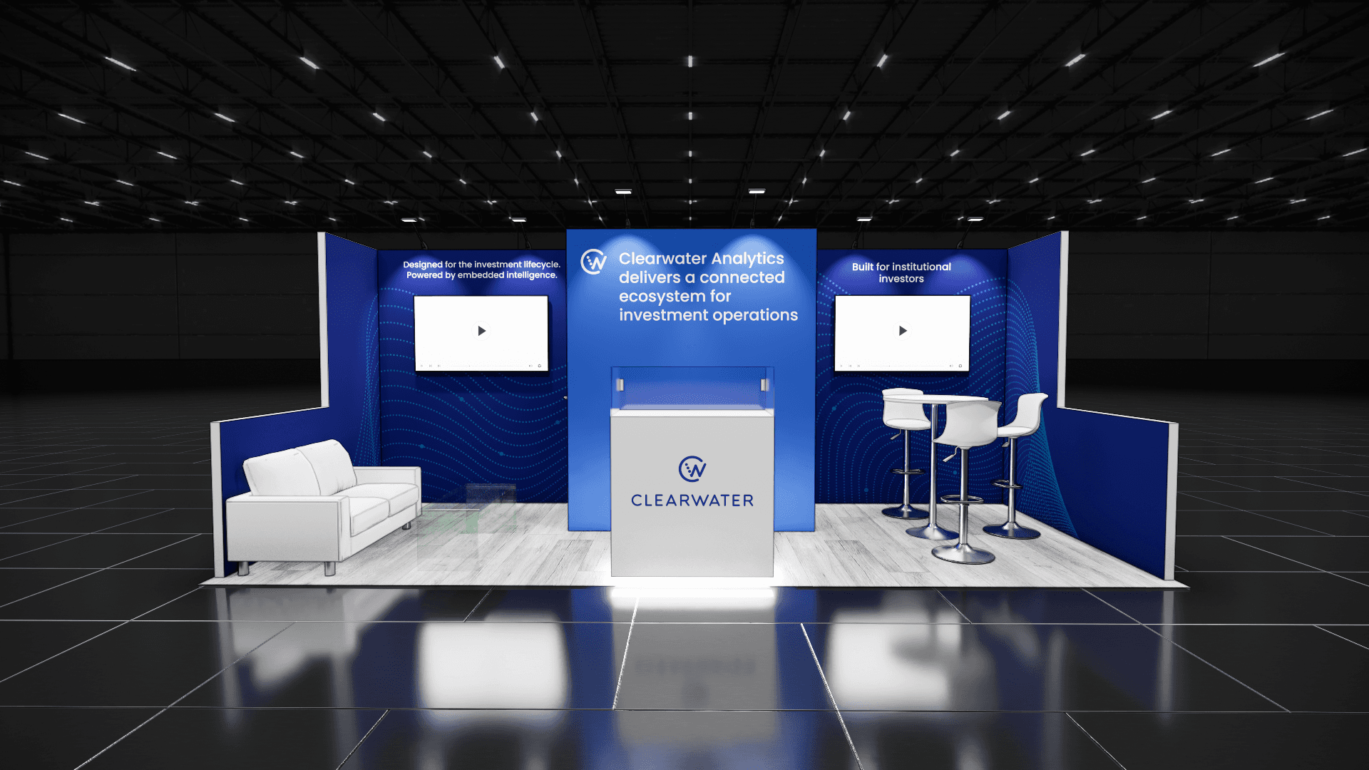 8 x 20 Trade Show Display Rental — Las Vegas