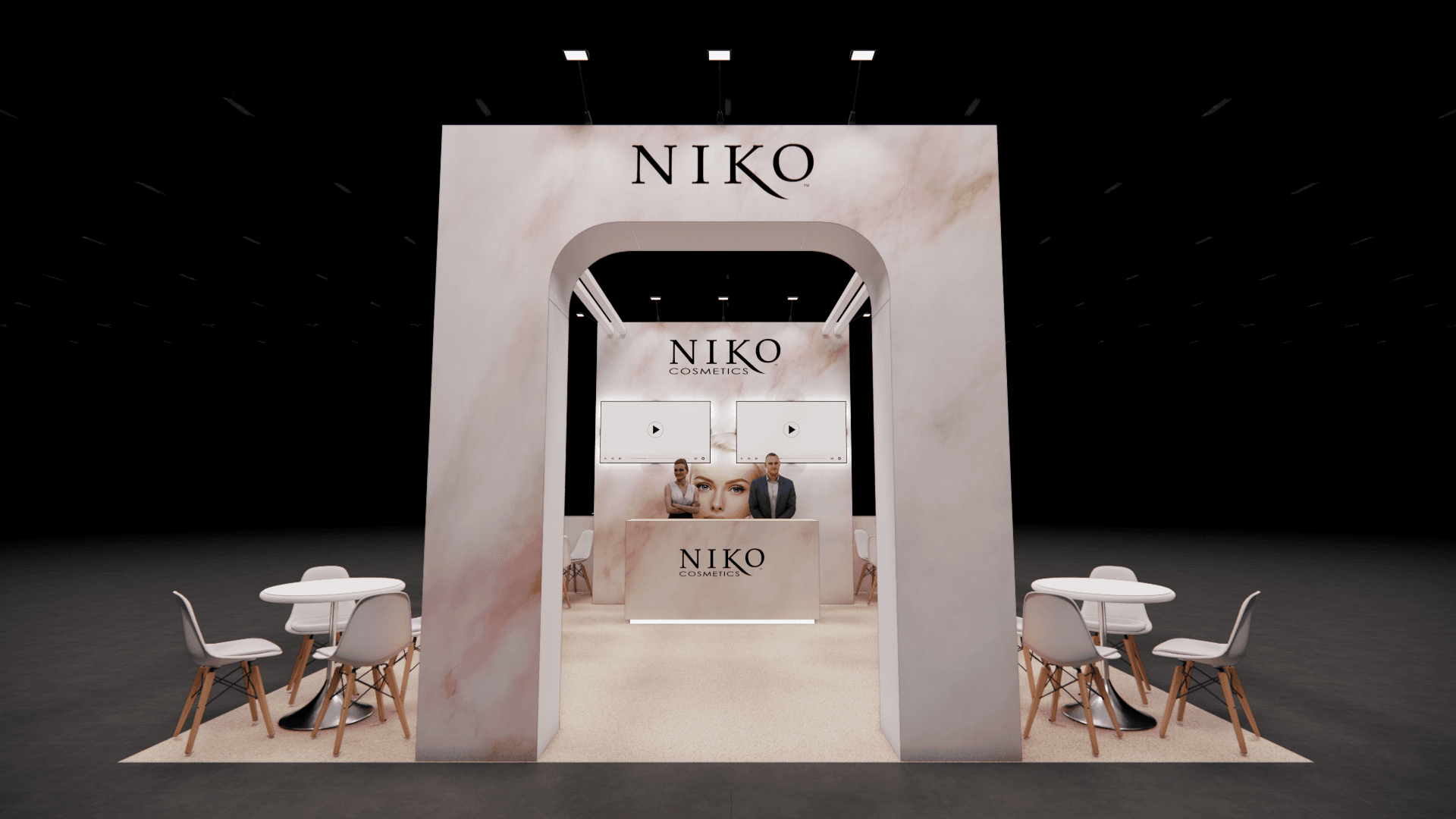 20 x 20 Island Trade Show Display — Las Vegas