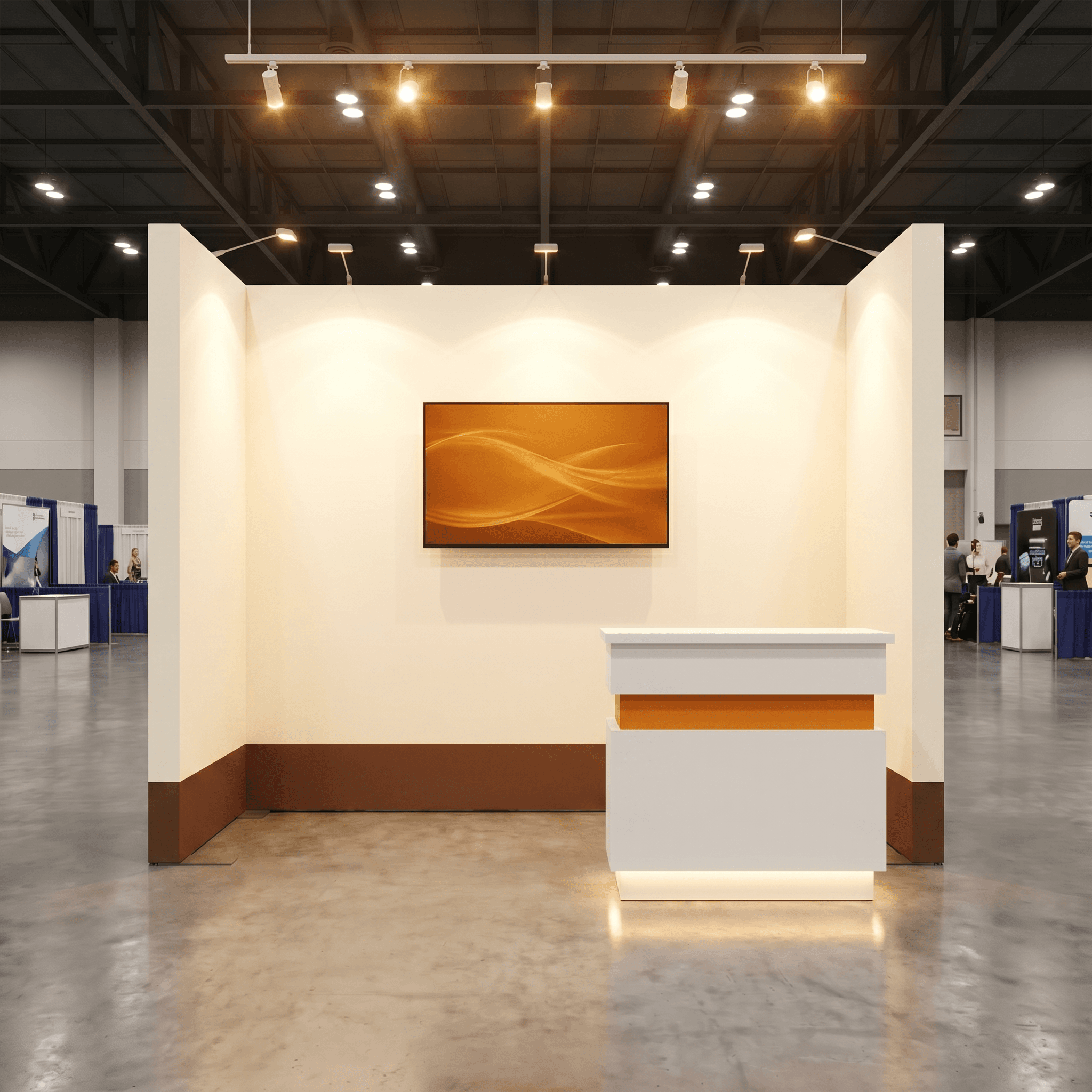 10 x 10 Inline Affordable Exhibit Rental — NAB Show, Las Vegas 10 x 10 Inline Affordable Exhibit Rental — NAB Show, Las Vegas