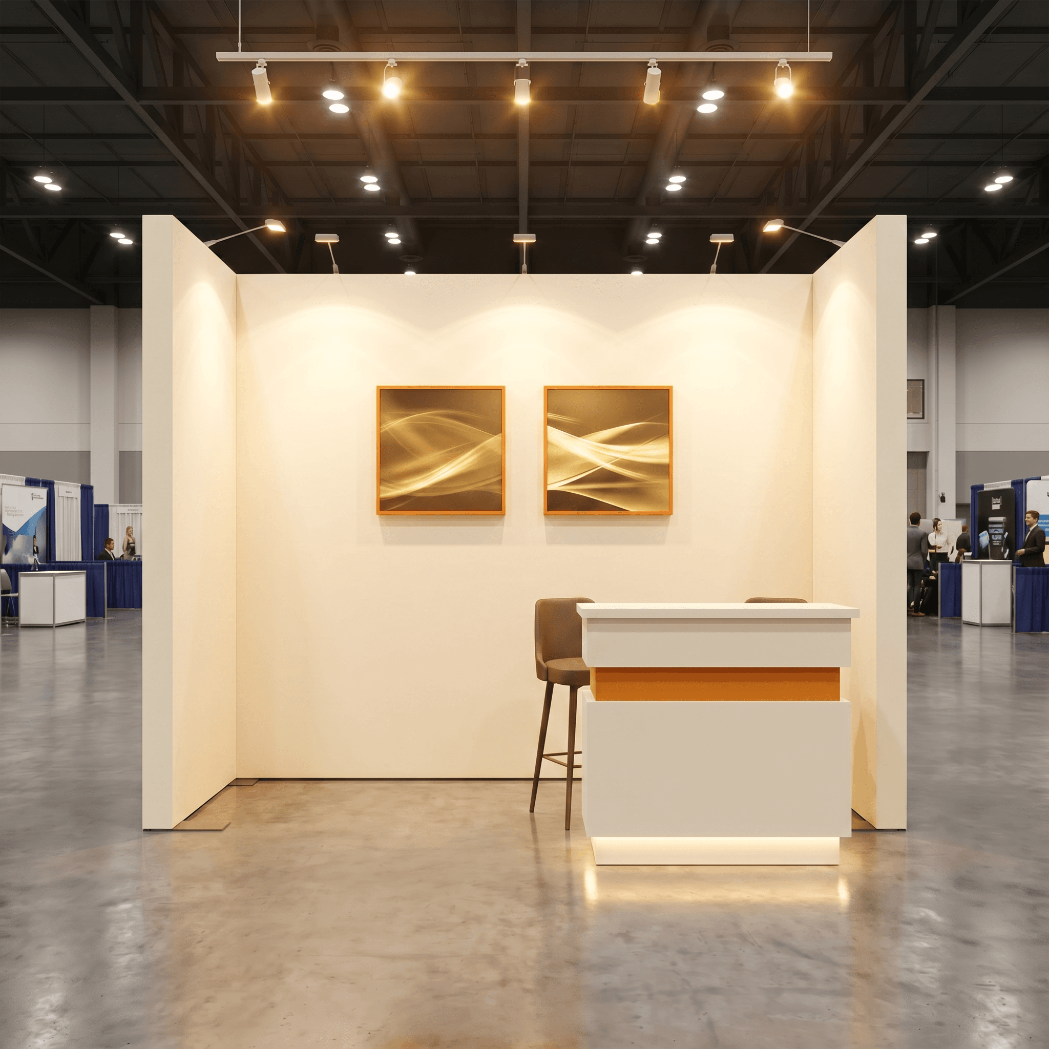 10 x 10 Inline Affordable Exhibit Rental — NAB Show, Las Vegas 10 x 10 Inline Affordable Exhibit Rental — NAB Show, Las Vegas