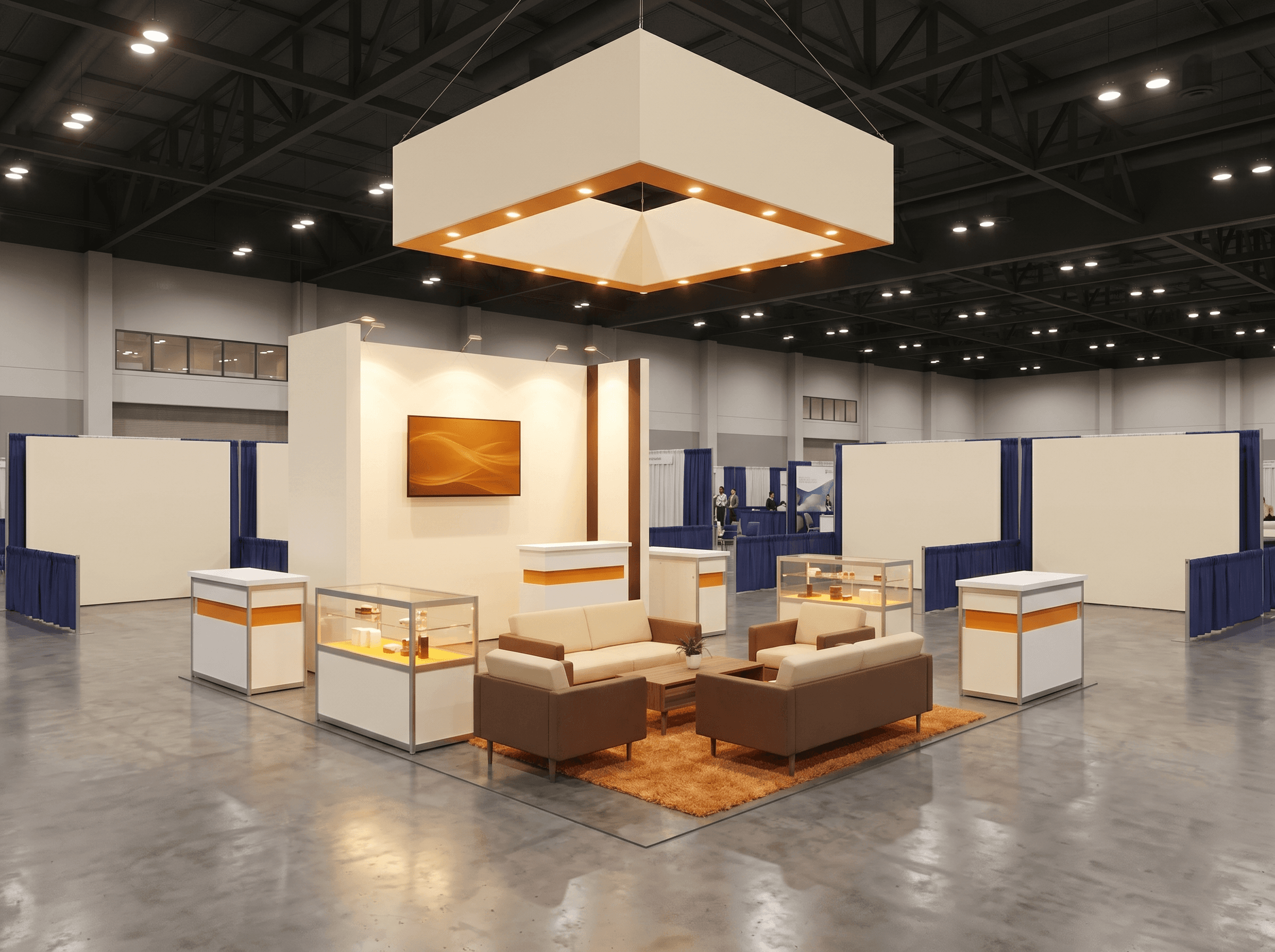 20 x 20 Inline Affordable Exhibit Rental — PACK EXPO International, Chicago 20 x 20 Inline Affordable Exhibit Rental — PACK EXPO International, Chicago