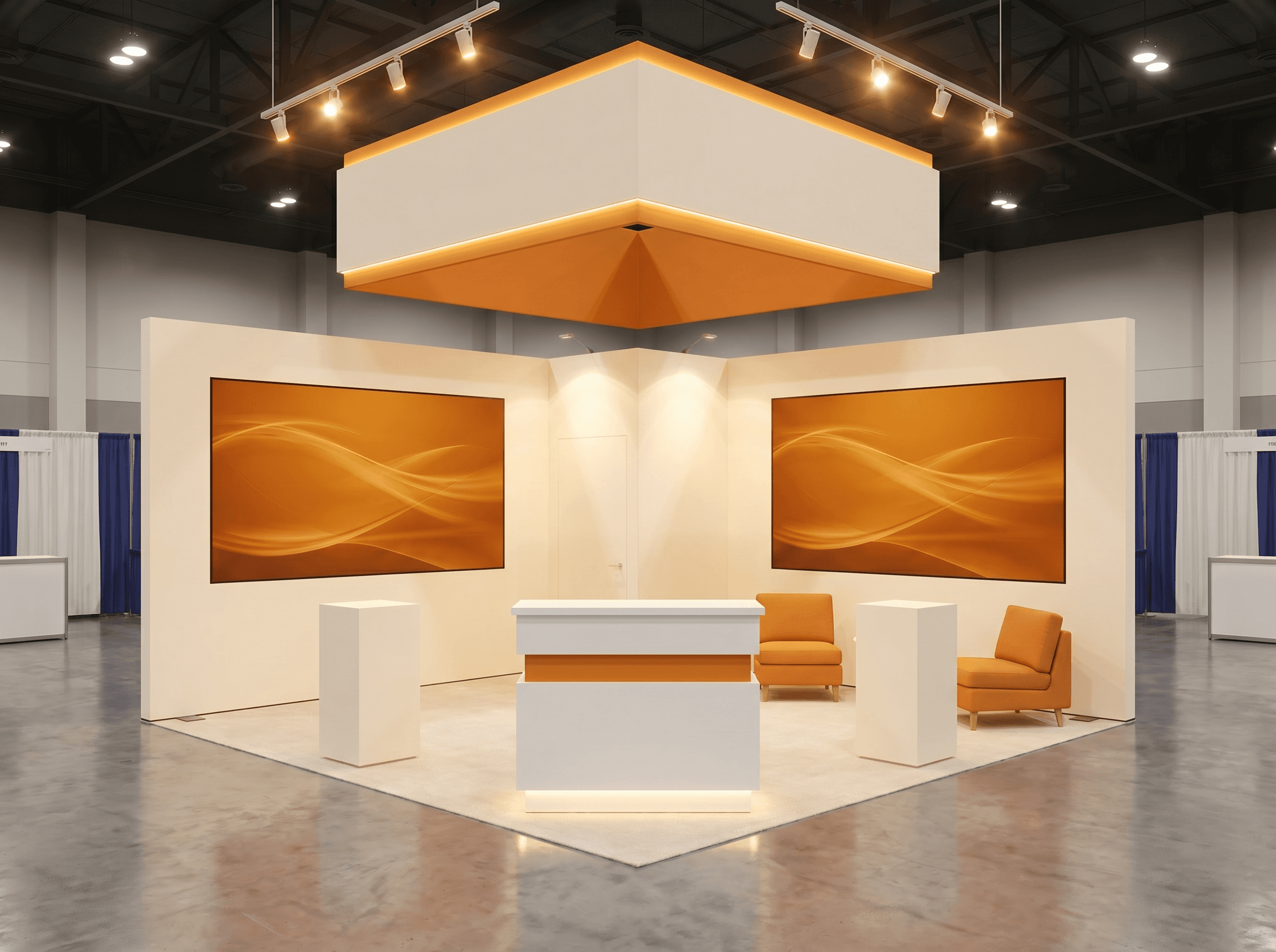 20 x 20 Inline Affordable Exhibit Rental — IAAPA Expo, Orlando 20 x 20 Inline Affordable Exhibit Rental — IAAPA Expo, Orlando
