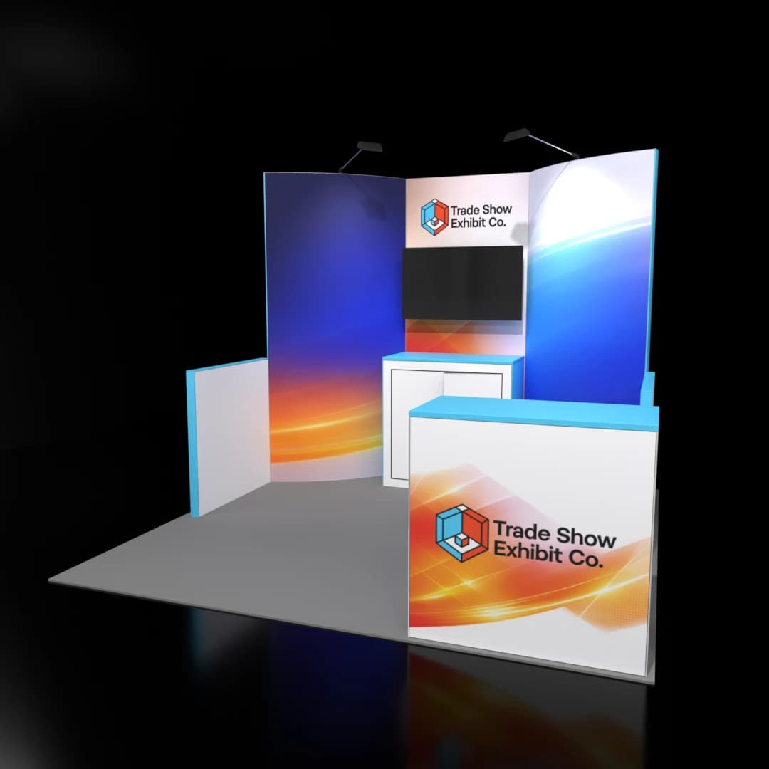 10 x 10 Inline Affordable Exhibit Rental — CES, Las Vegas 10 x 10 Inline Affordable Exhibit Rental — CES, Las Vegas