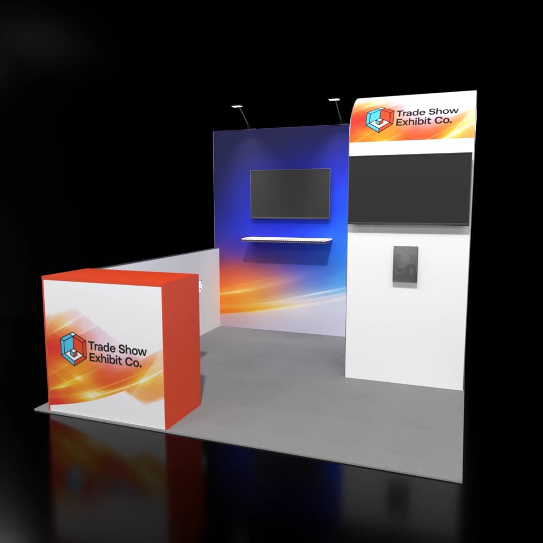 10 x 10 Inline Affordable Exhibit Rental — CES, Las Vegas 10 x 10 Inline Affordable Exhibit Rental — CES, Las Vegas