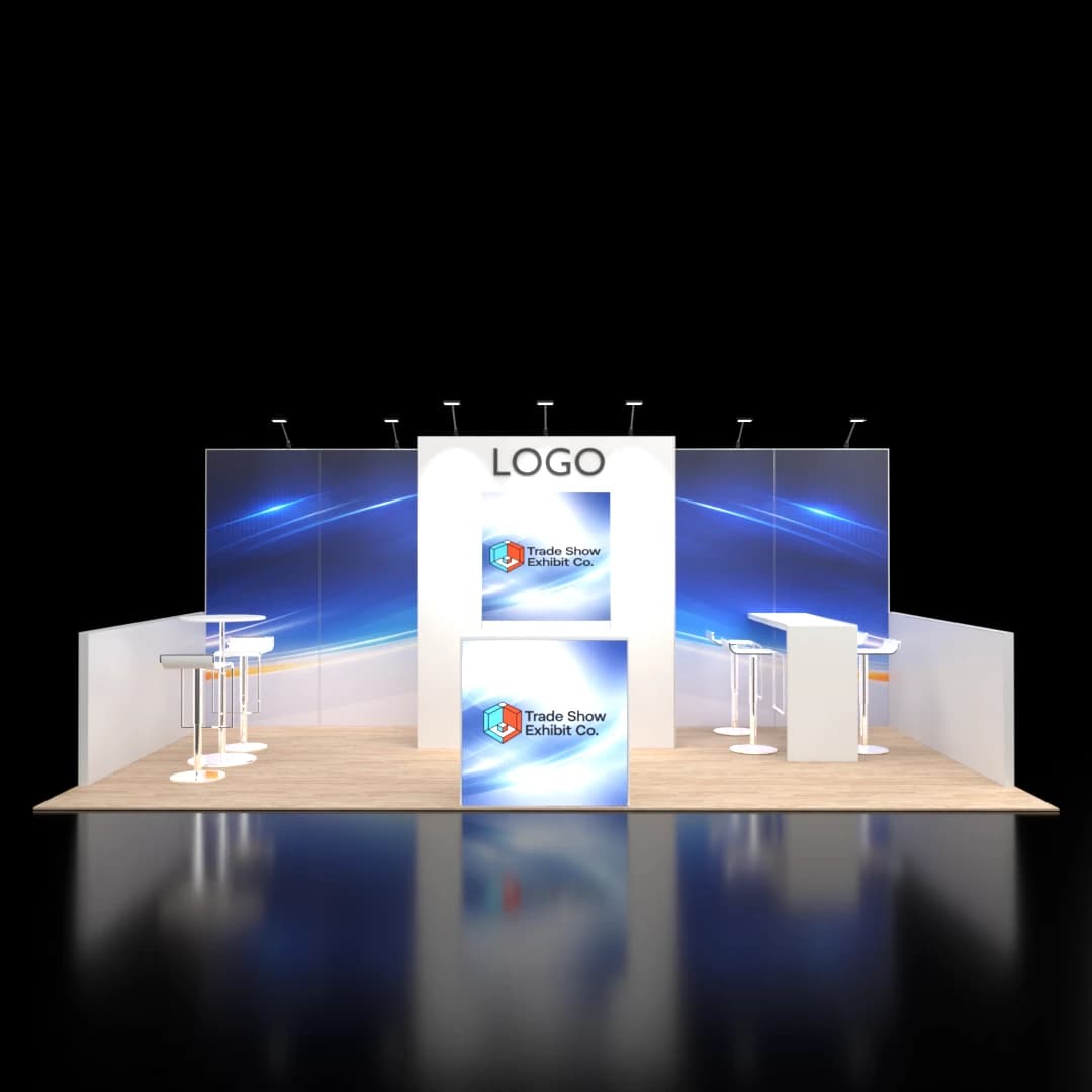 10 x 20 Inline Affordable Exhibit Rental — CES, Las Vegas 10 x 20 Inline Affordable Exhibit Rental — CES, Las Vegas