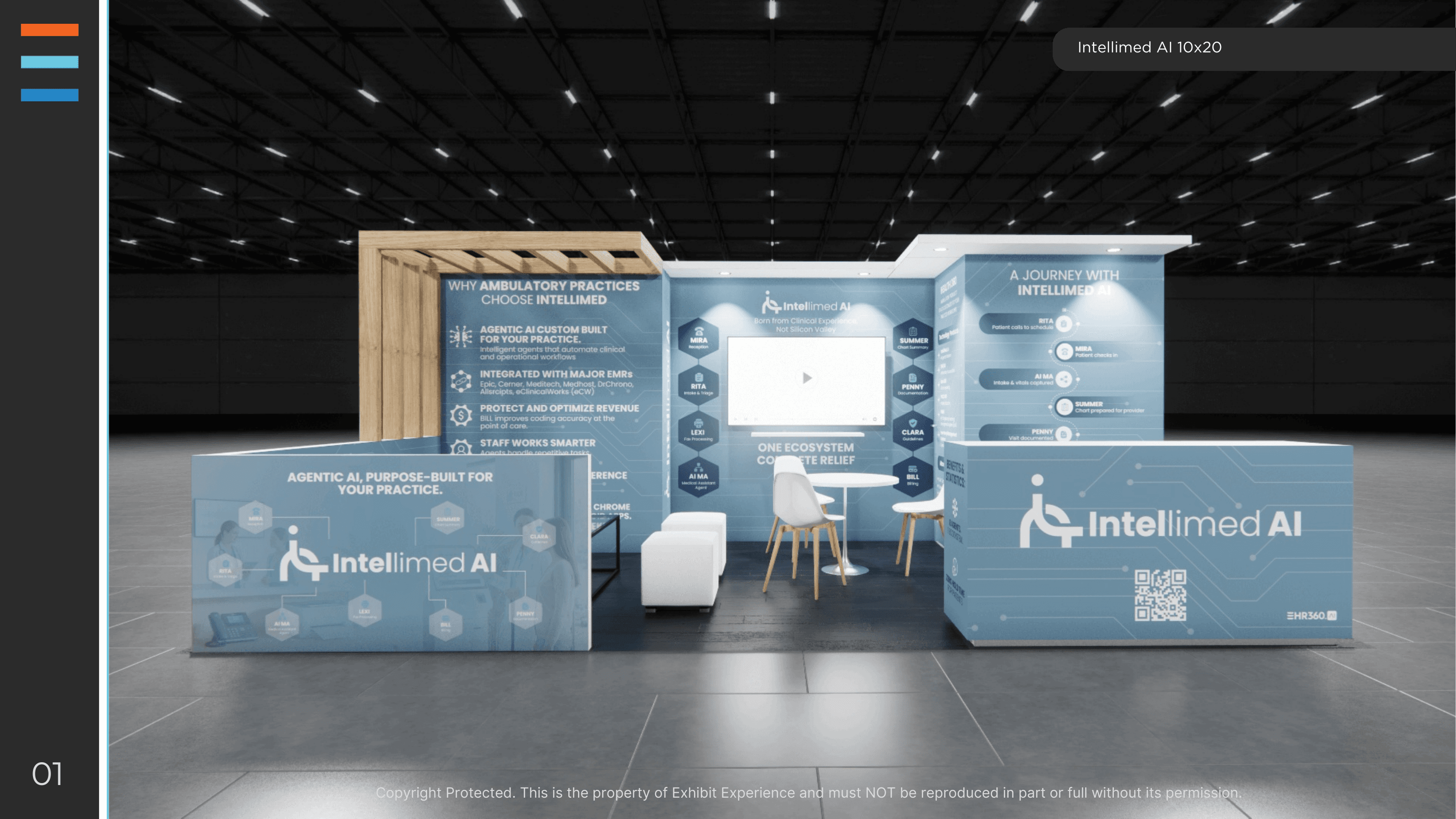 10 x 20 Inline Affordable Exhibit Rental — InfoComm, Las Vegas 10 x 20 Inline Affordable Exhibit Rental — InfoComm, Las Vegas