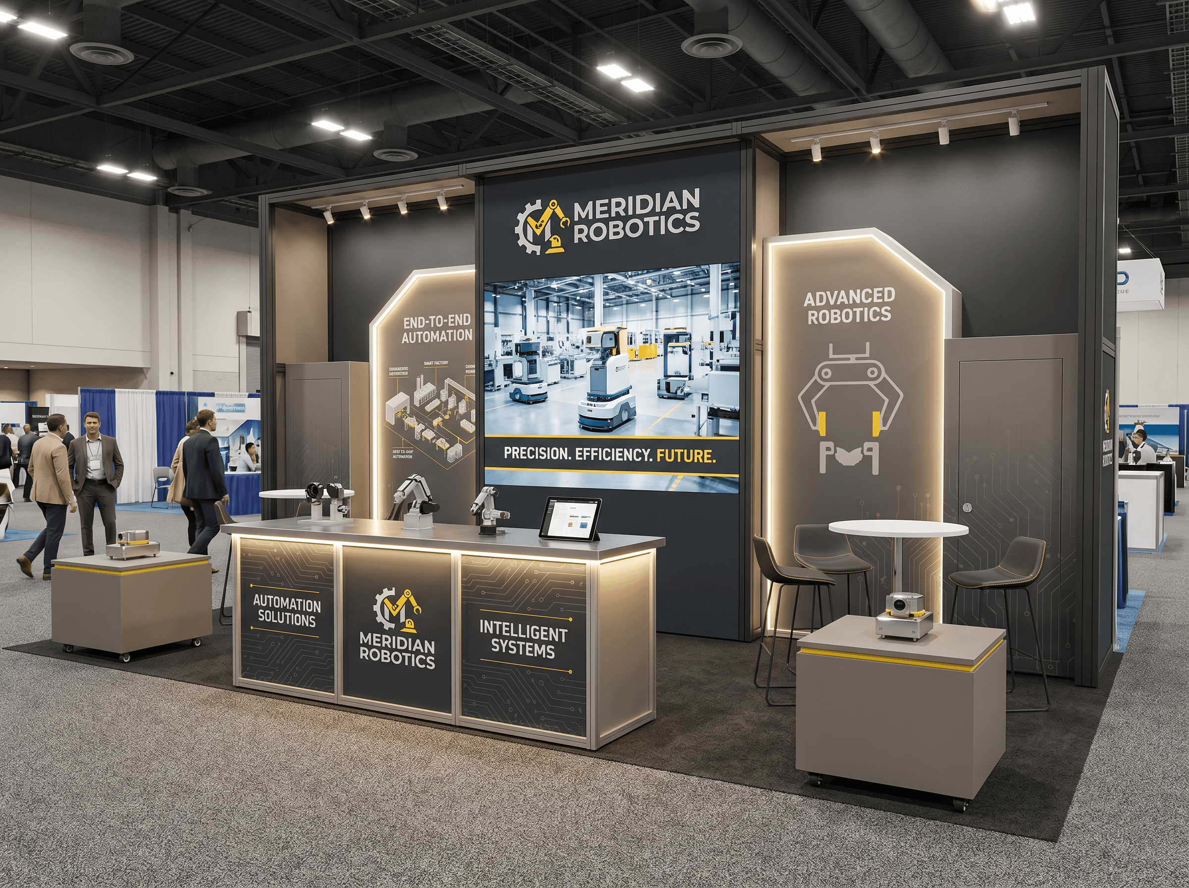 10 x 30 Island Exhibit Rental — CES, Las Vegas