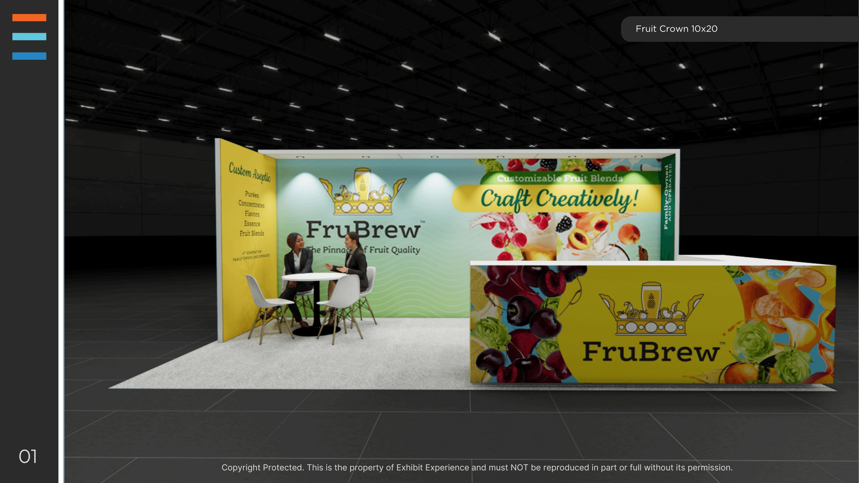 10 x 20 Inline Affordable Exhibit Rental — IAAPA Expo, Orlando 10 x 20 Inline Affordable Exhibit Rental — IAAPA Expo, Orlando