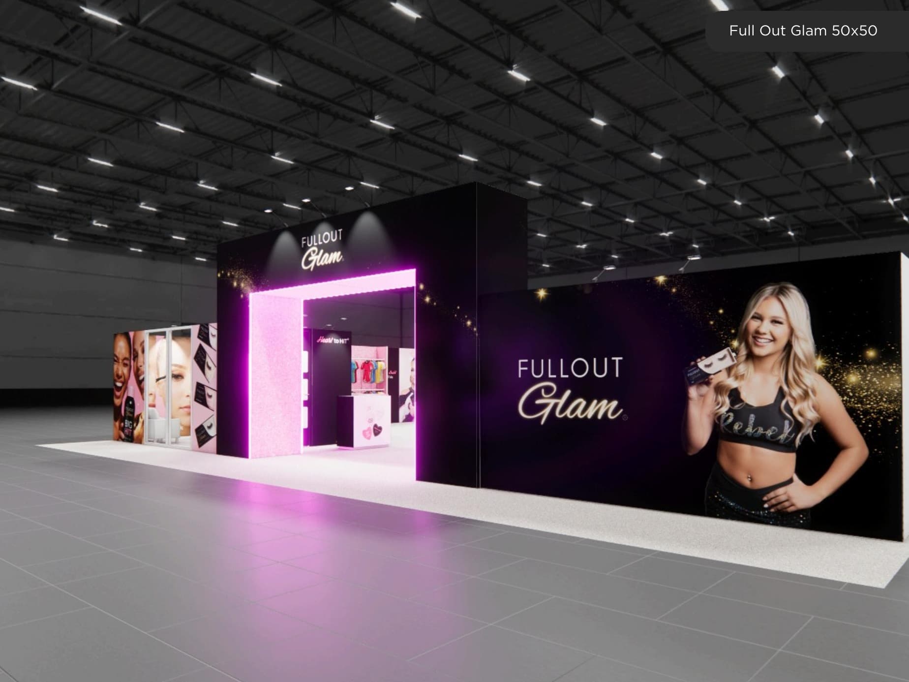 50 x 50 Island Exhibit Rental — IAAPA Expo, Orlando