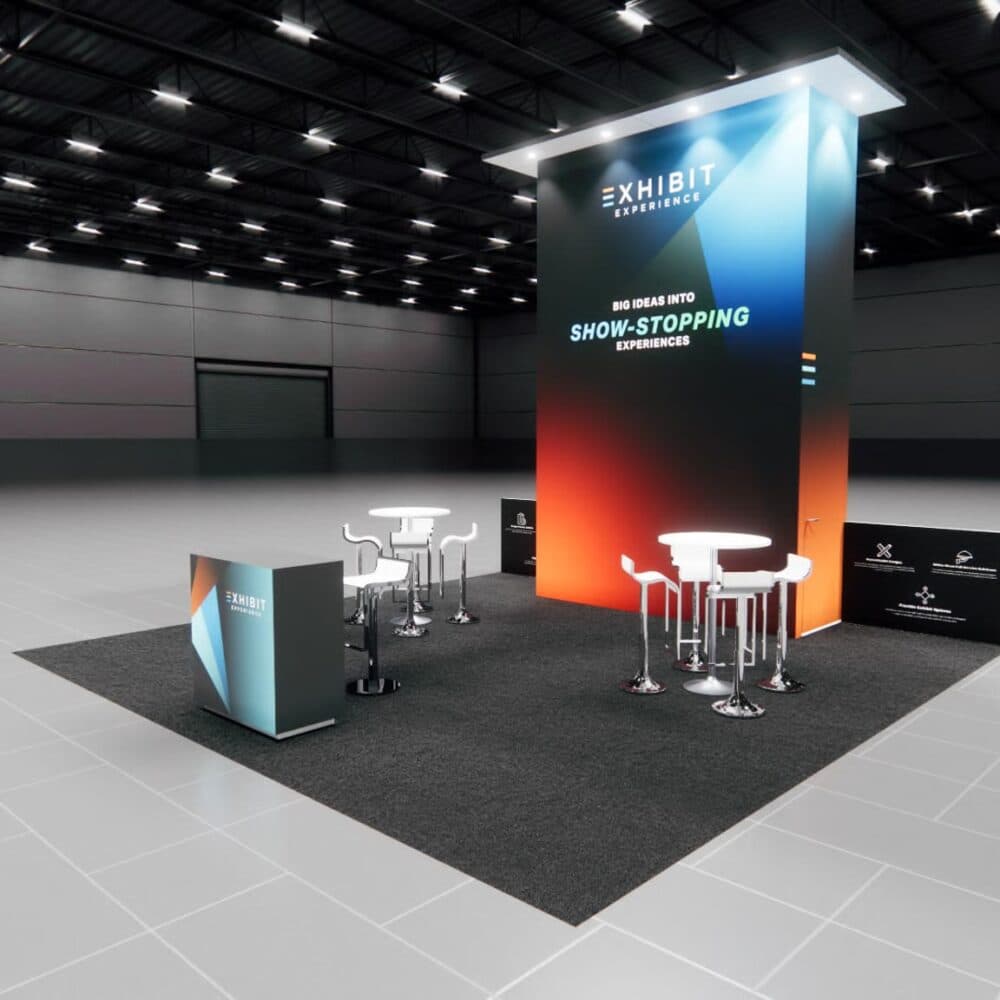 20 x 20 Peninsula Affordable Exhibit Rental — CES, Las Vegas 20 x 20 Peninsula Affordable Exhibit Rental — CES, Las Vegas