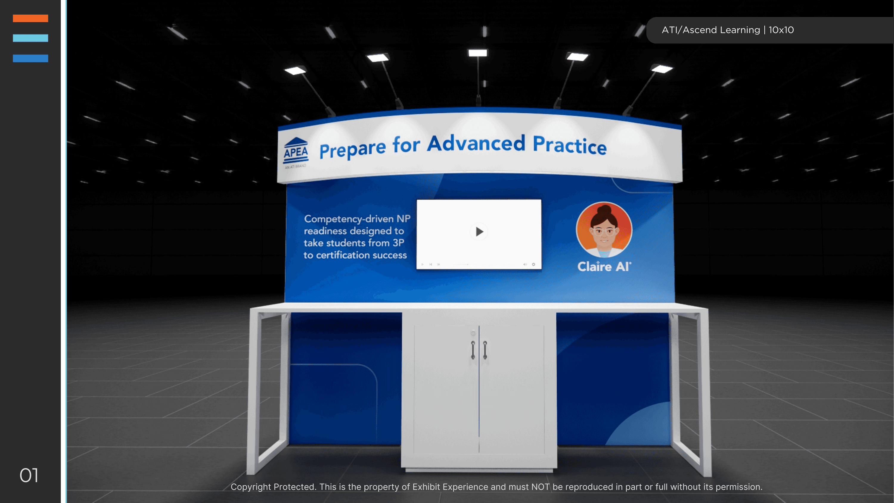 10 x 10 Inline Affordable Exhibit Rental — MD&M West, Anaheim 10 x 10 Inline Affordable Exhibit Rental — MD&M West, Anaheim