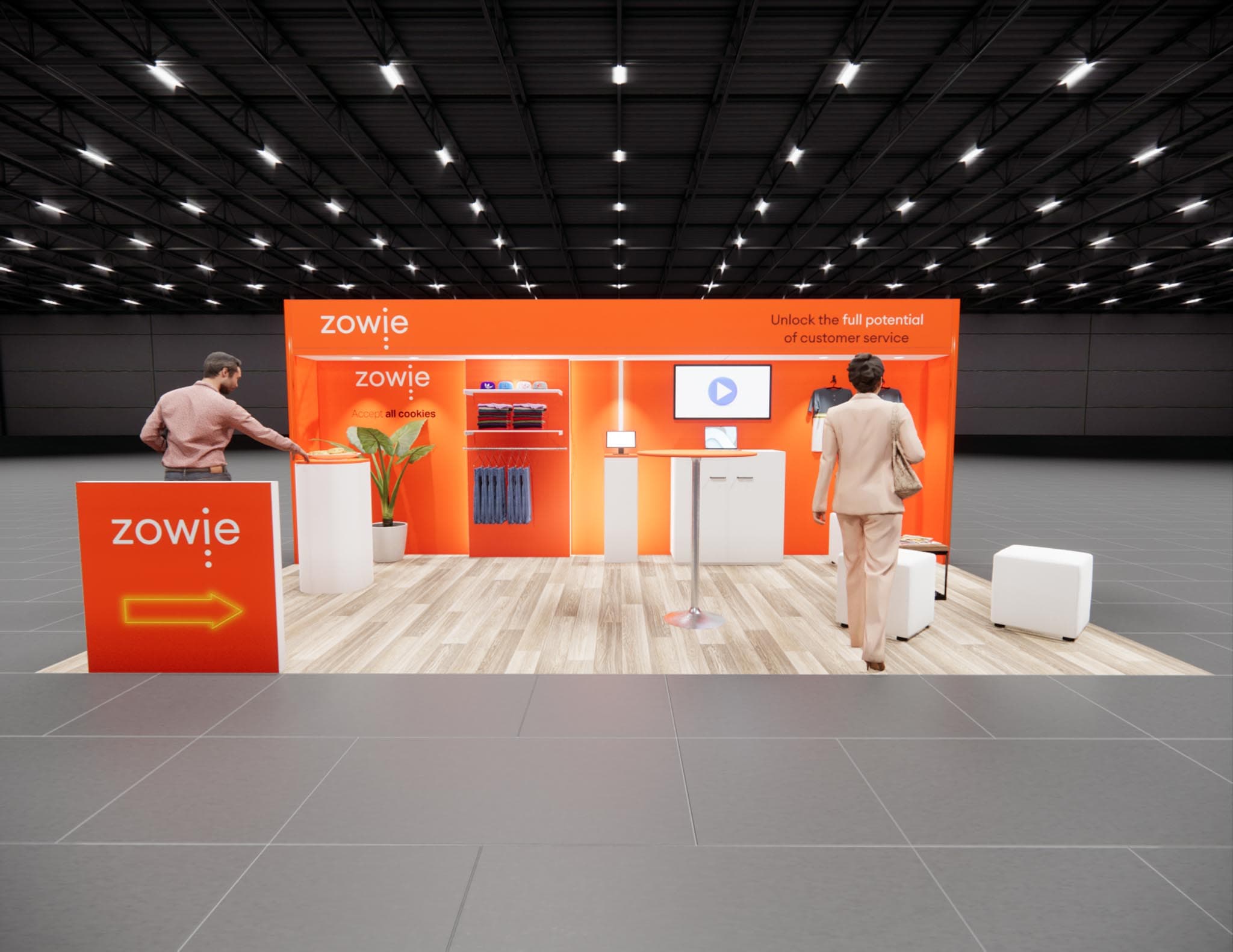 10 x 20 Inline Exhibit Rental — IAAPA Expo, Orlando