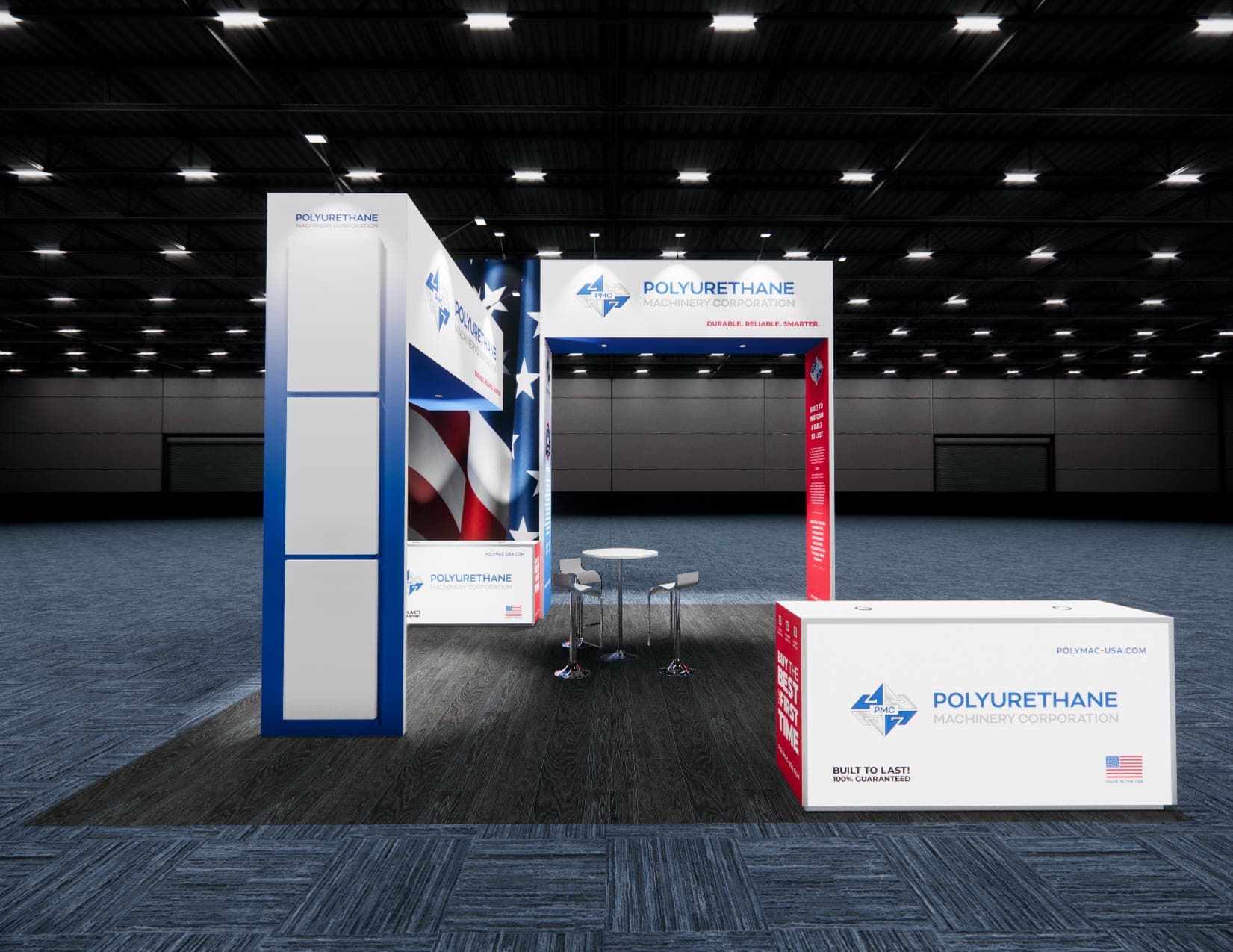 20 x 20 Island Exhibit Rental — MODEX, Atlanta
