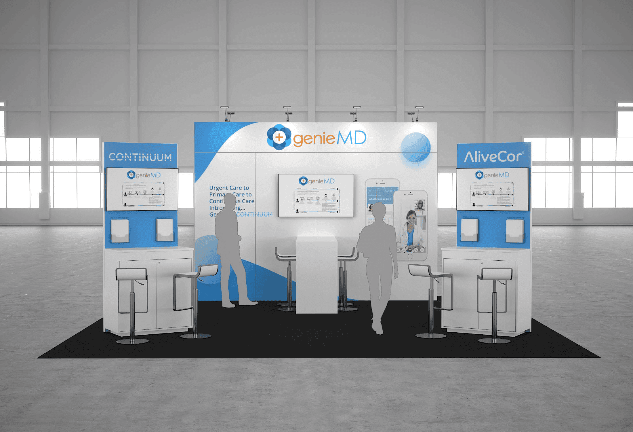 20 x 20 Island Exhibit Rental — Global Pet Expo, Orlando